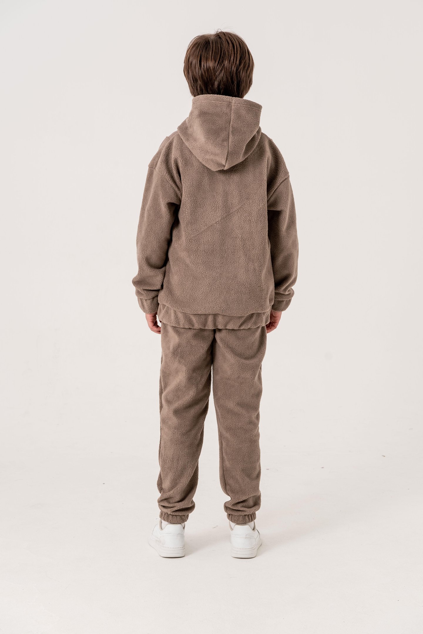 Nakışlı Polar Erkek Çocuk Alt-Üst Eşofman Takımı