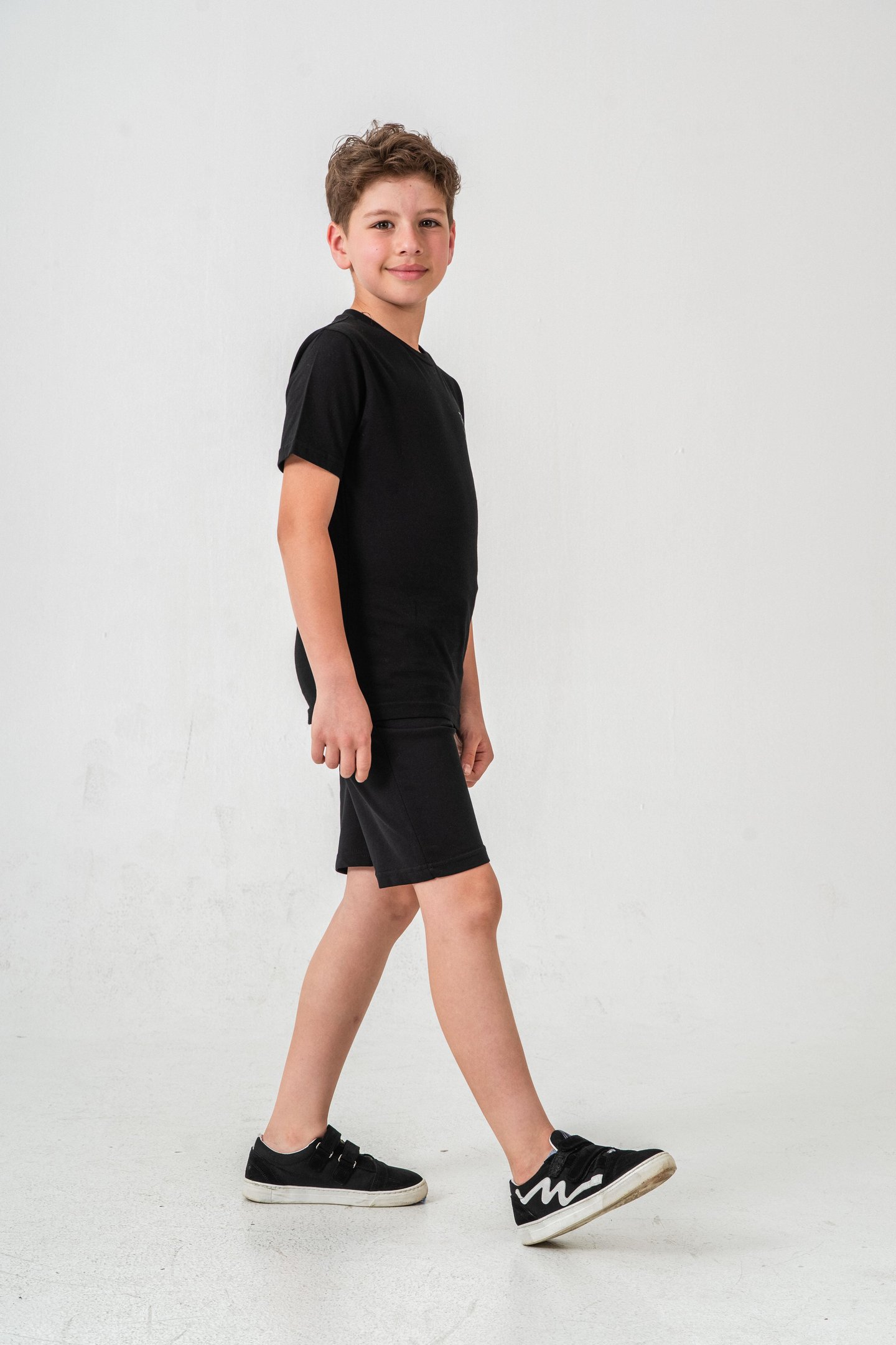 New York City Baskılı  Erkek Çocuk Şort - Tişört Takımı