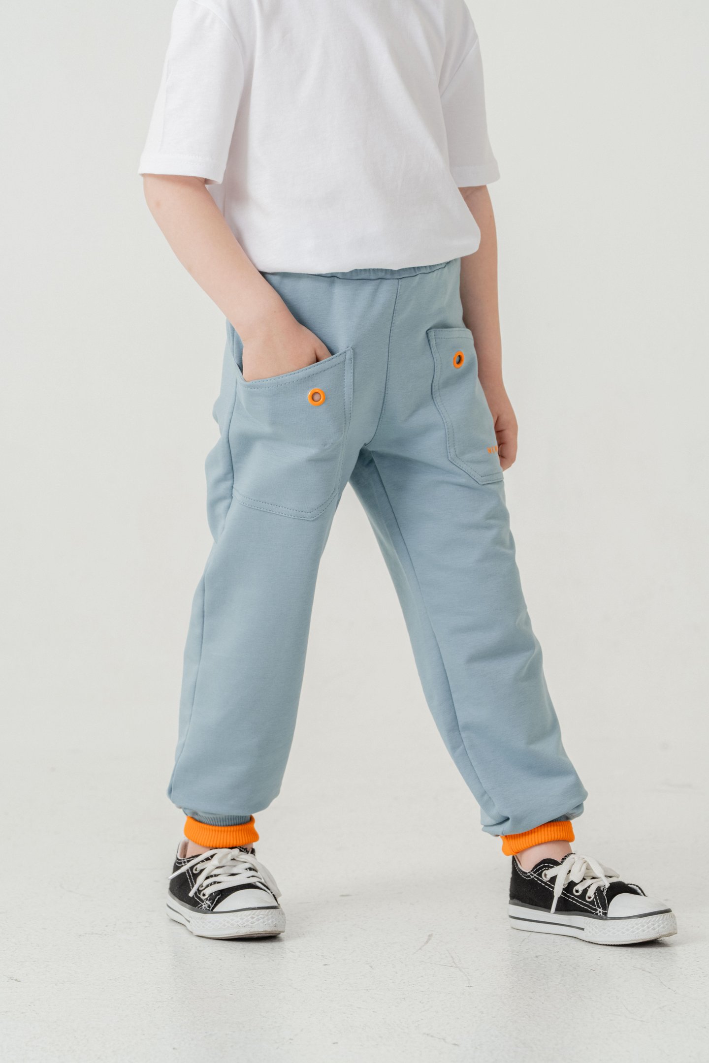 New York City Skaters Baskılı Cepler Kuş Gözlü Erkek Çocuk Eşofman Altı