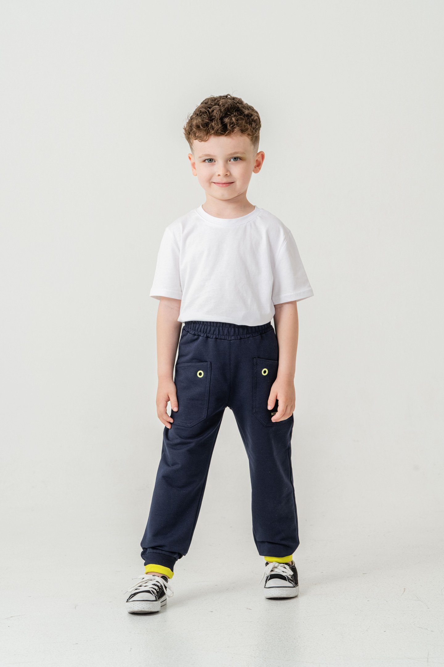 New York City Skaters Baskılı Cepler Kuş Gözlü Erkek Çocuk Eşofman Altı