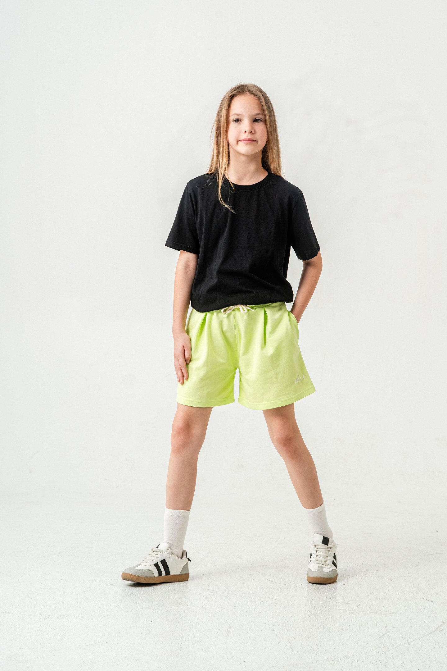 Nice Nakışlı Kız Çocuk Şort