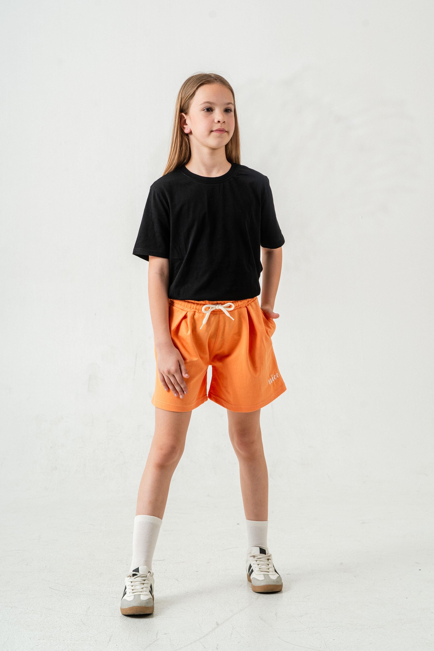 Nice Nakışlı Kız Çocuk Şort