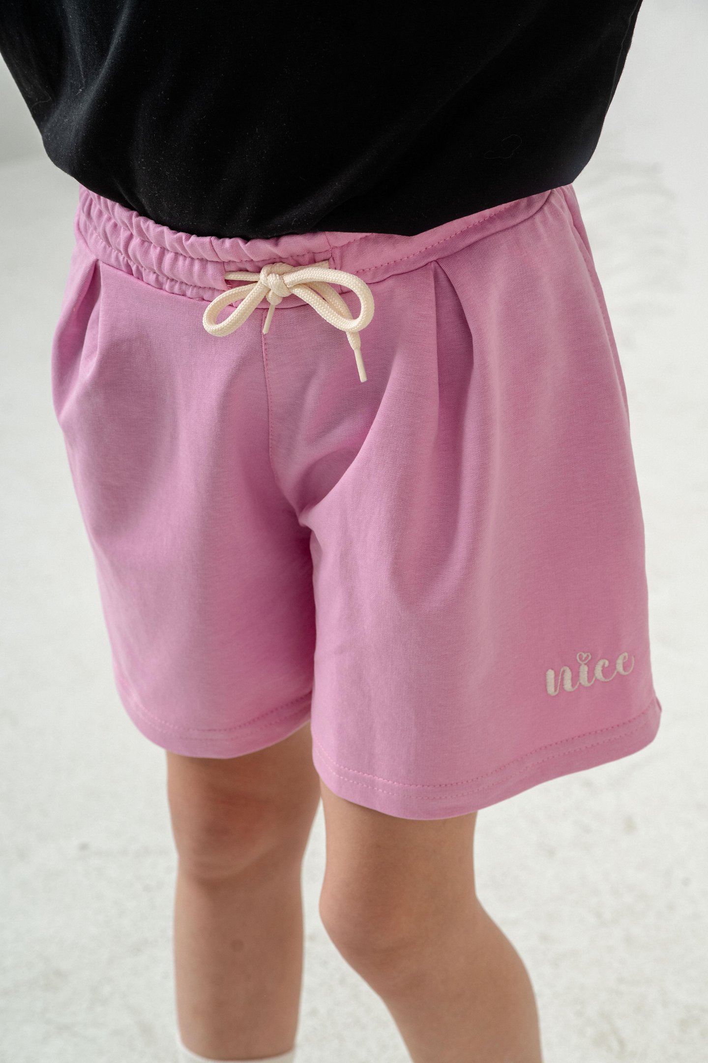 Nice Nakışlı Kız Çocuk Şort