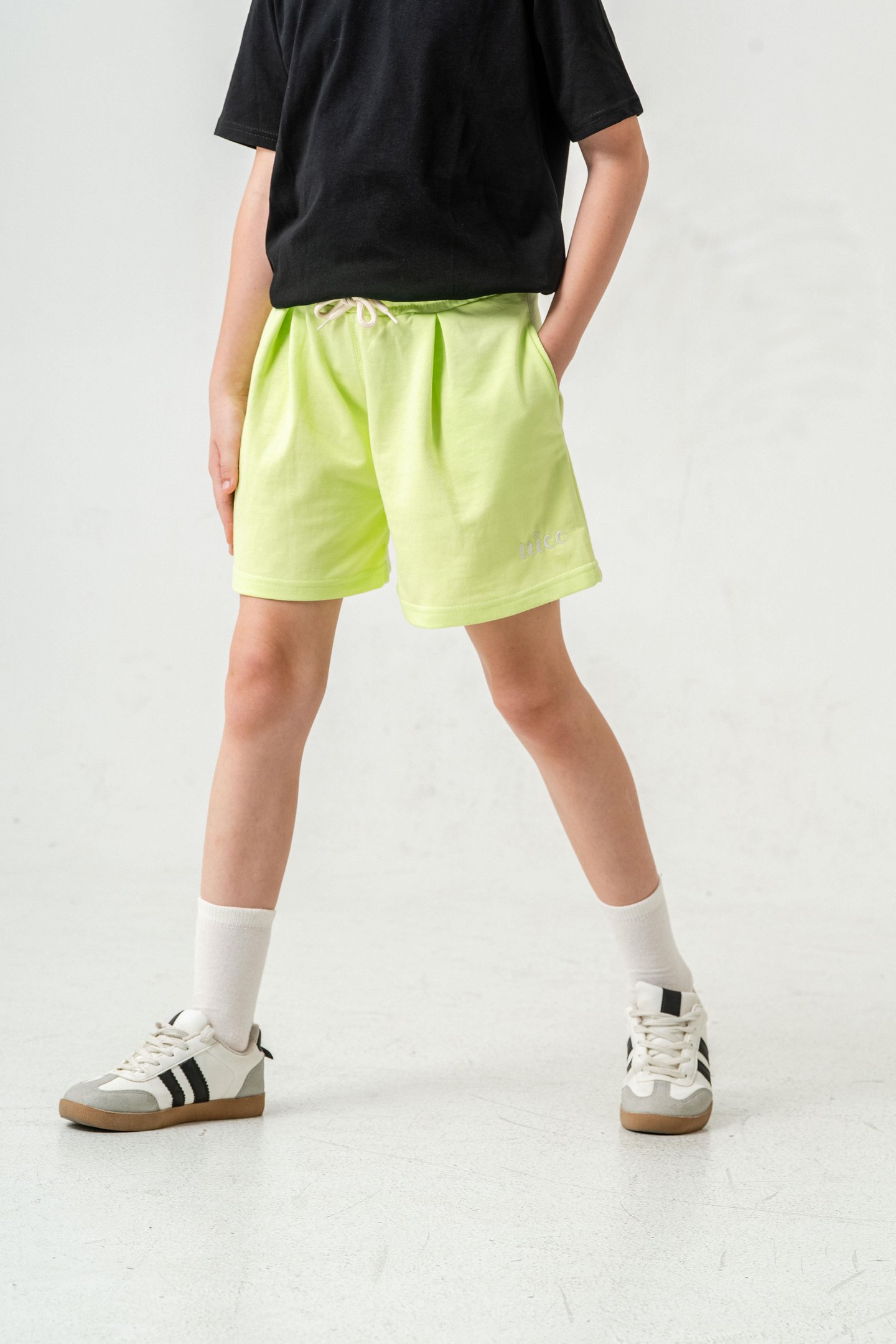 Nice Nakışlı Kız Çocuk Şort