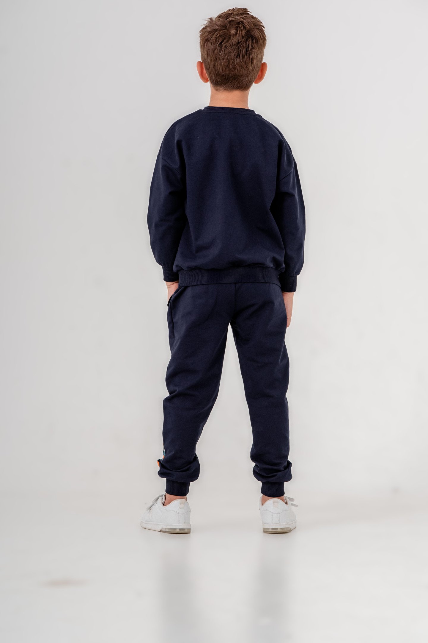 One Dude Cool Baskılı Bacak Baskı Detaylı Erkek Çocuk Alt Üst Eşofman Takımı