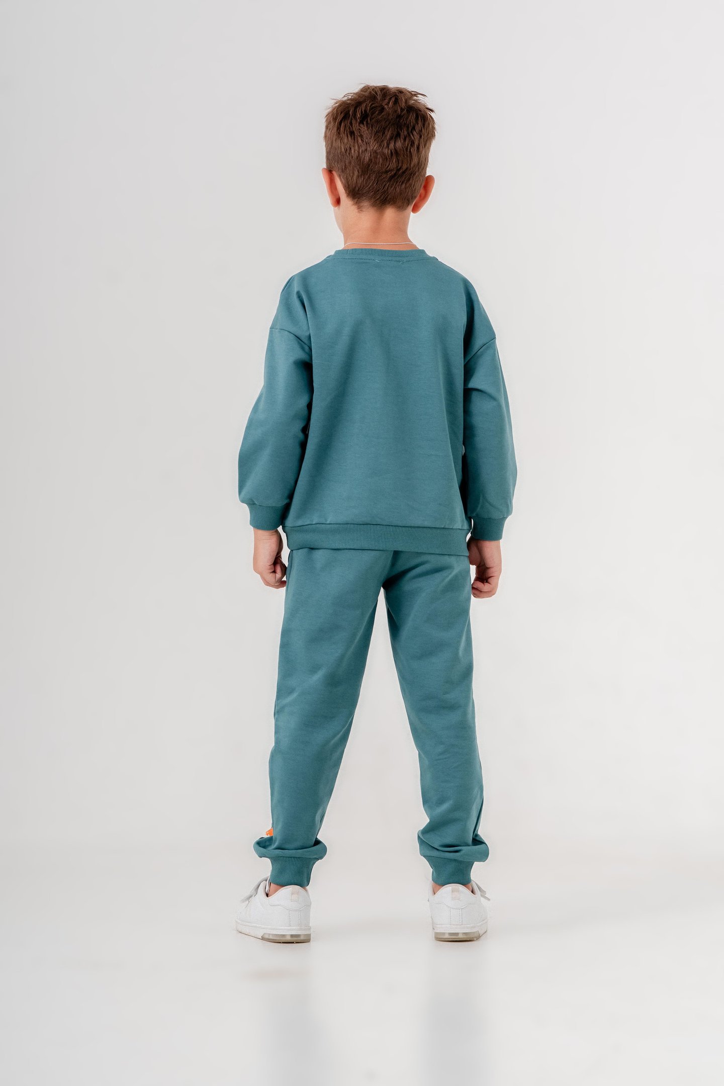 One Dude Cool Baskılı Bacak Baskı Detaylı Erkek Çocuk Alt Üst Eşofman Takımı