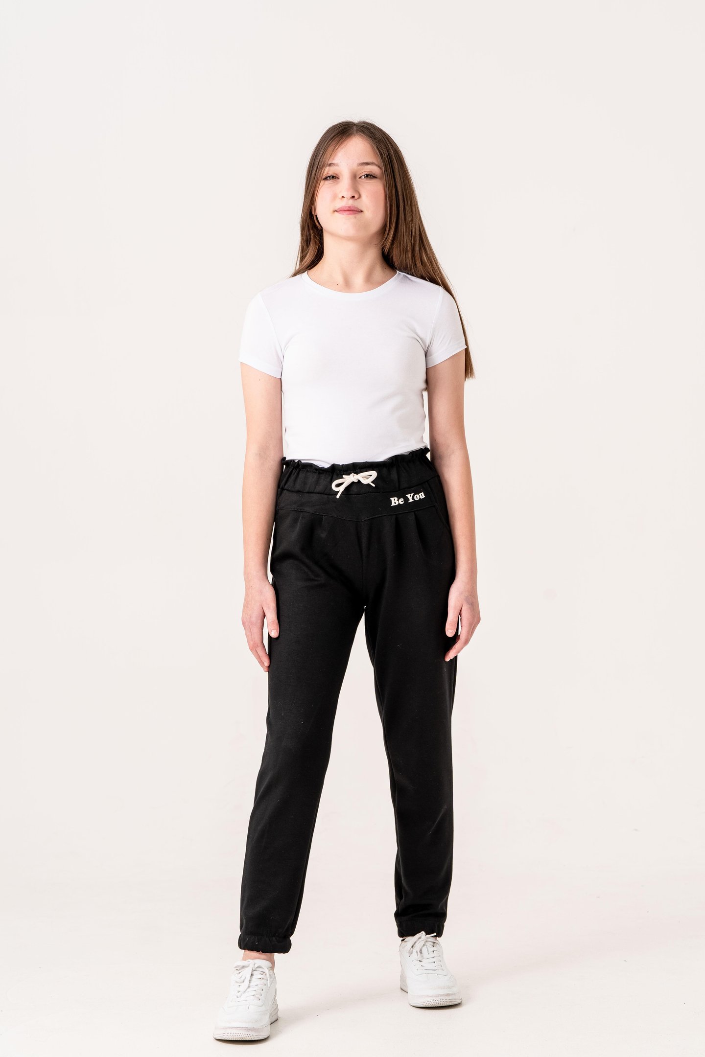 Önü Parçalı Be You Baskılı Oysho Kız Çocuk Eşofman Alt