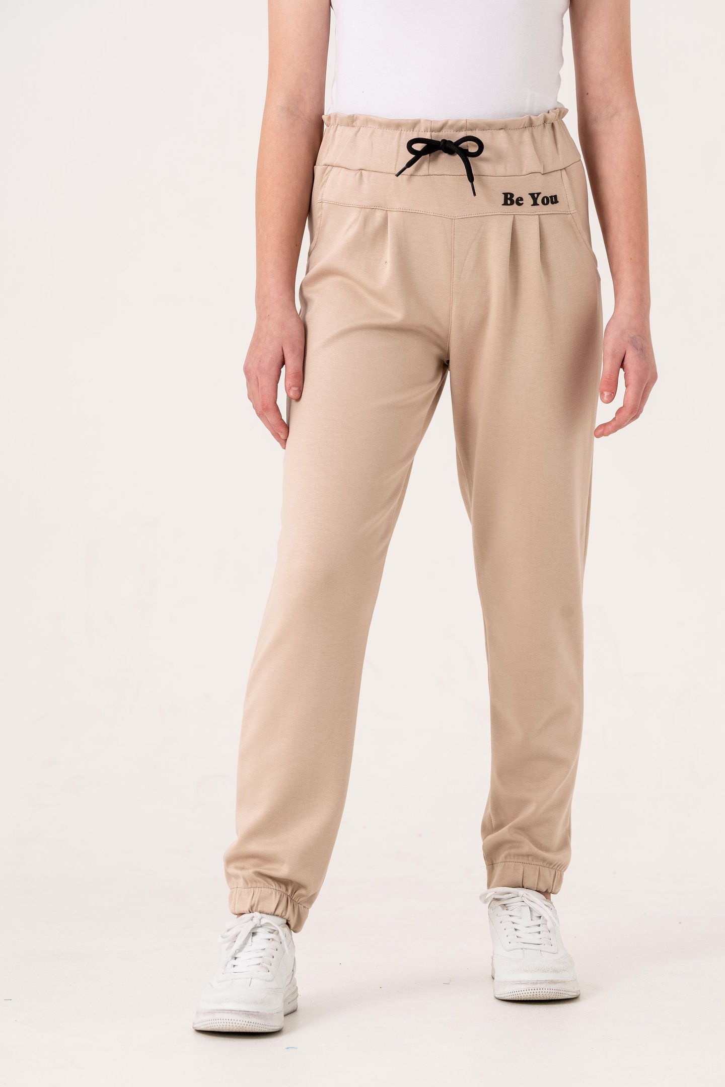 Önü Parçalı Be You Baskılı Oysho Kız Çocuk Eşofman Alt