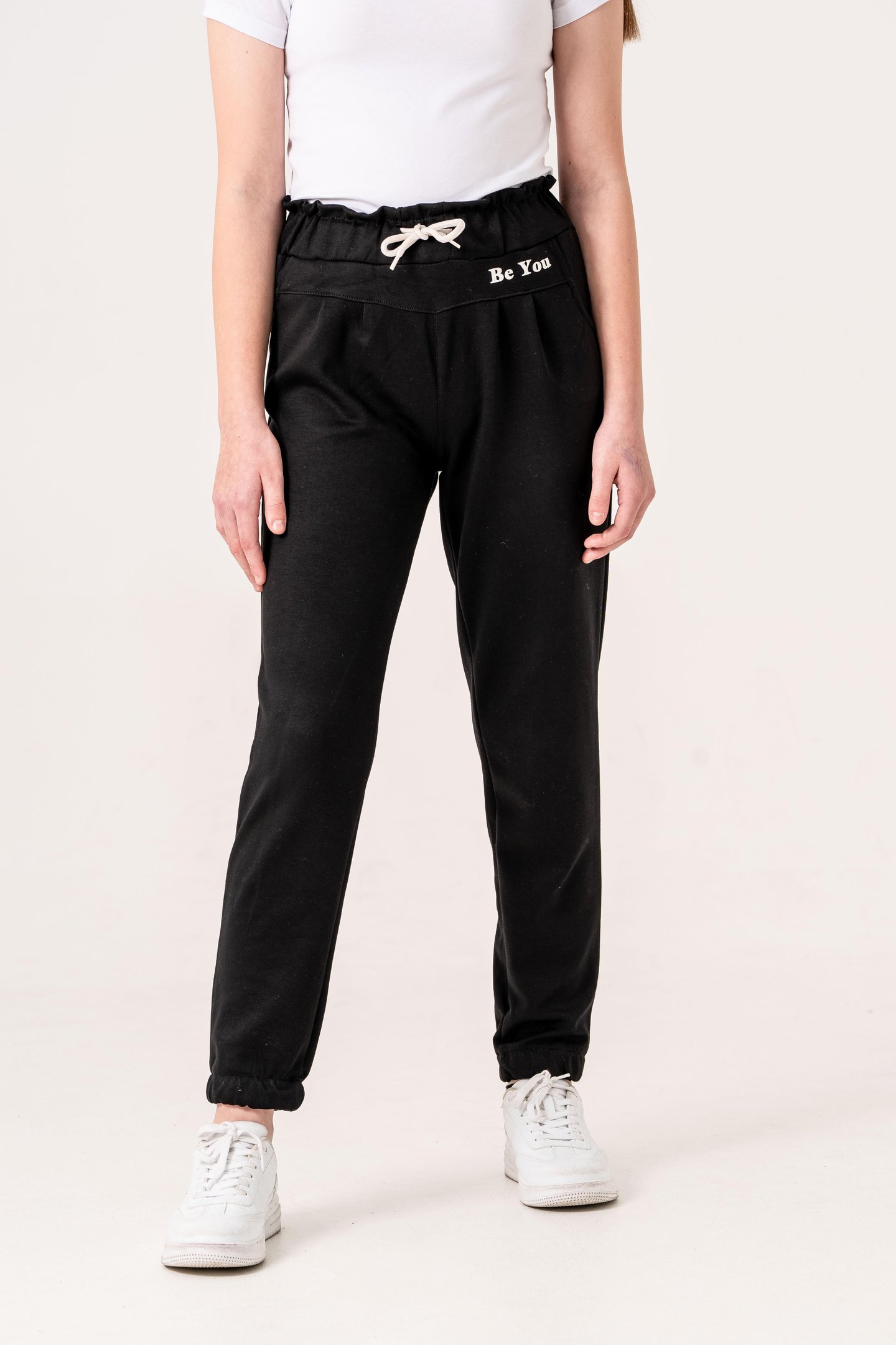 Önü Parçalı Be You Baskılı Oysho Kız Çocuk Eşofman Alt