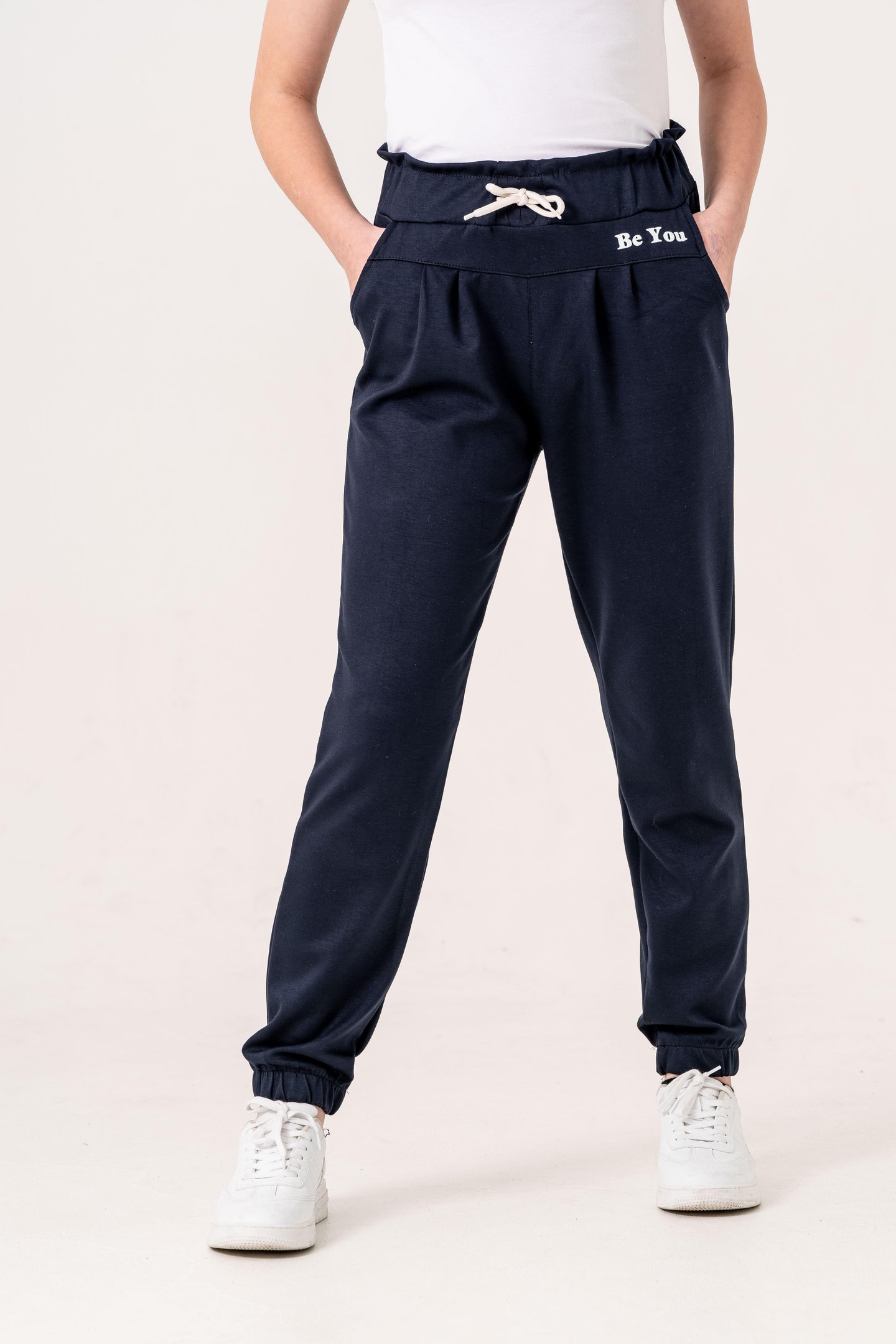 Önü Parçalı Be You Baskılı Oysho Kız Çocuk Eşofman Alt