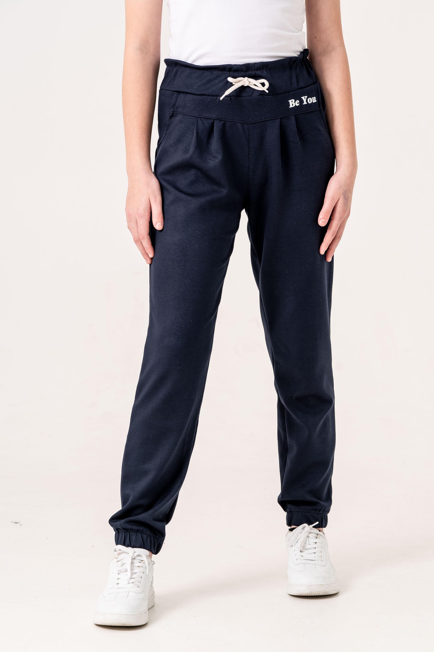 Önü Parçalı Be You Baskılı Oysho Kız Çocuk Eşofman Alt