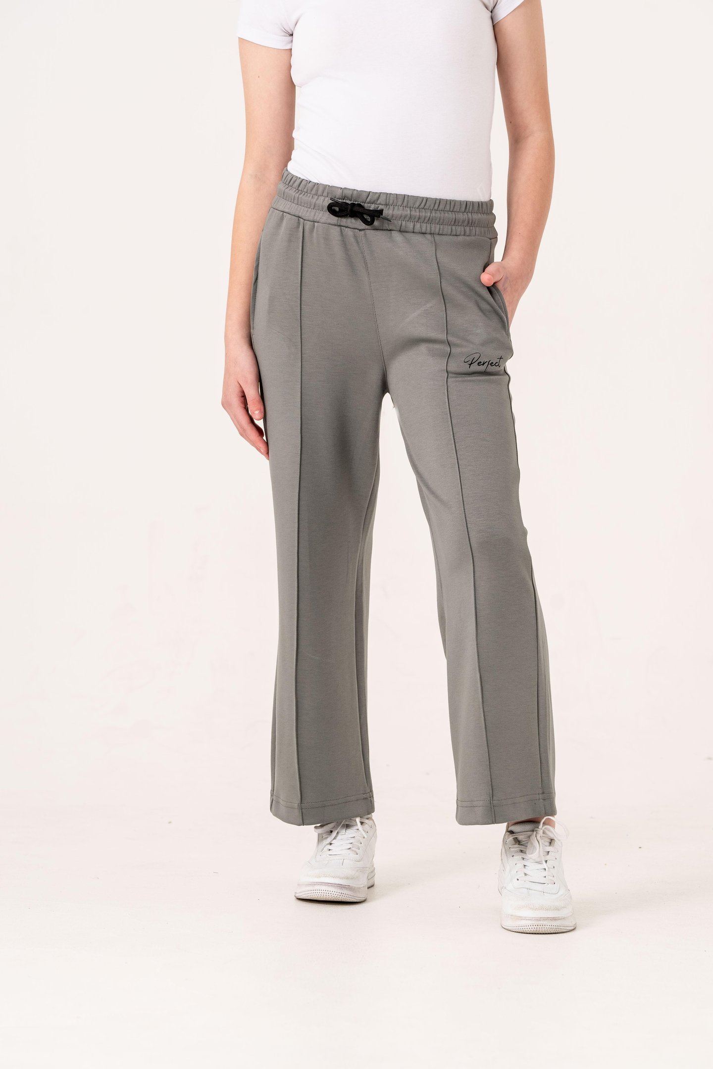 Oysho Önü Nevrüllü Perfent Baskılı Kız Çocuk Eşofman Alt