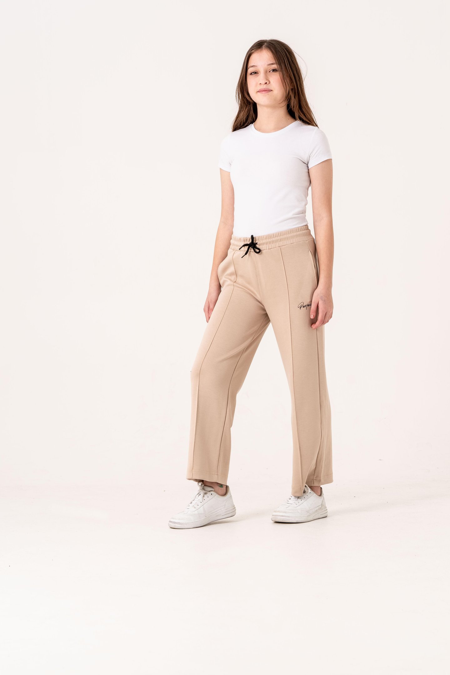 Oysho Önü Nevrüllü Perfent Baskılı Kız Çocuk Eşofman Alt