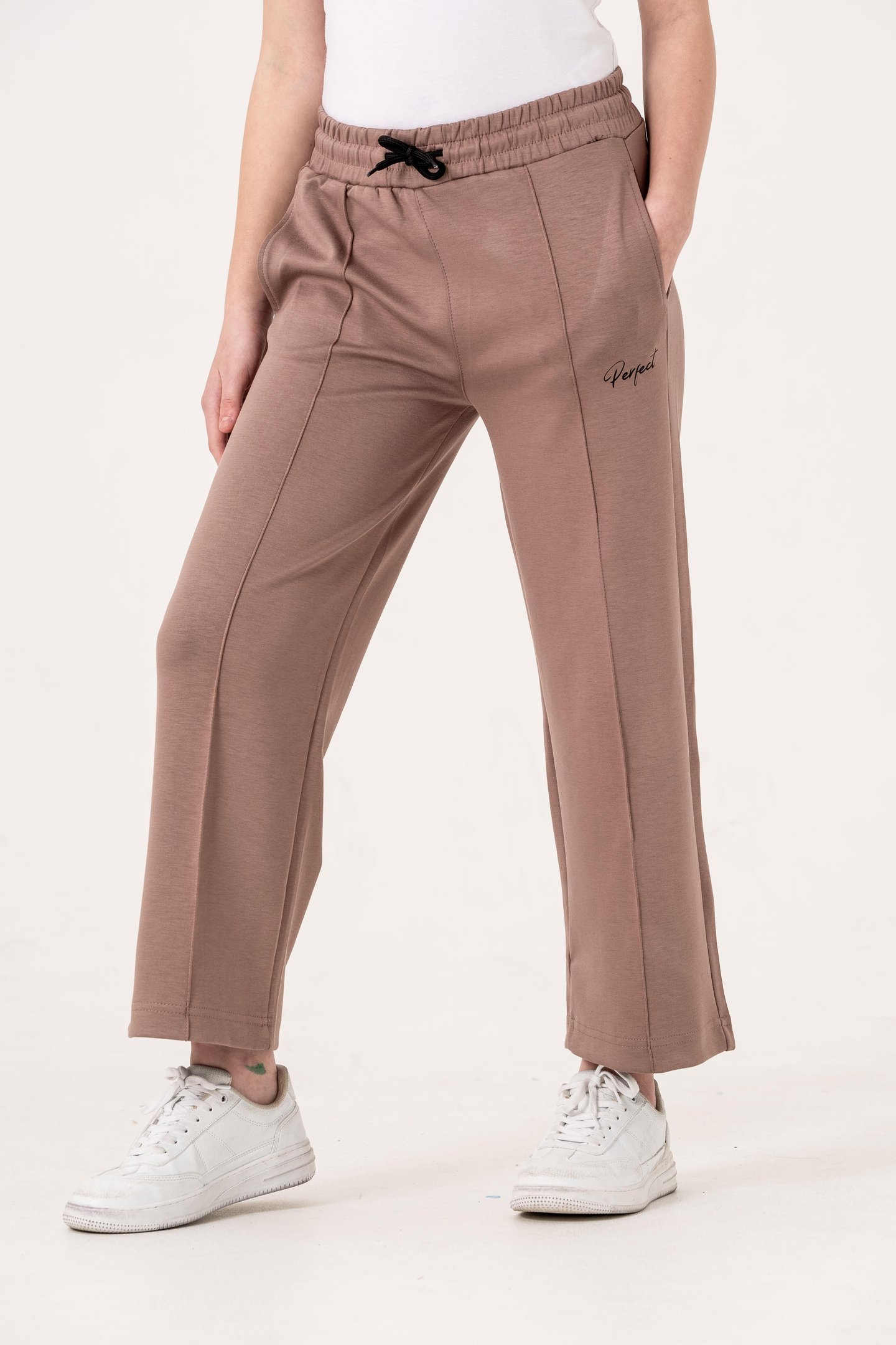 Oysho Önü Nevrüllü Perfent Baskılı Kız Çocuk Eşofman Alt