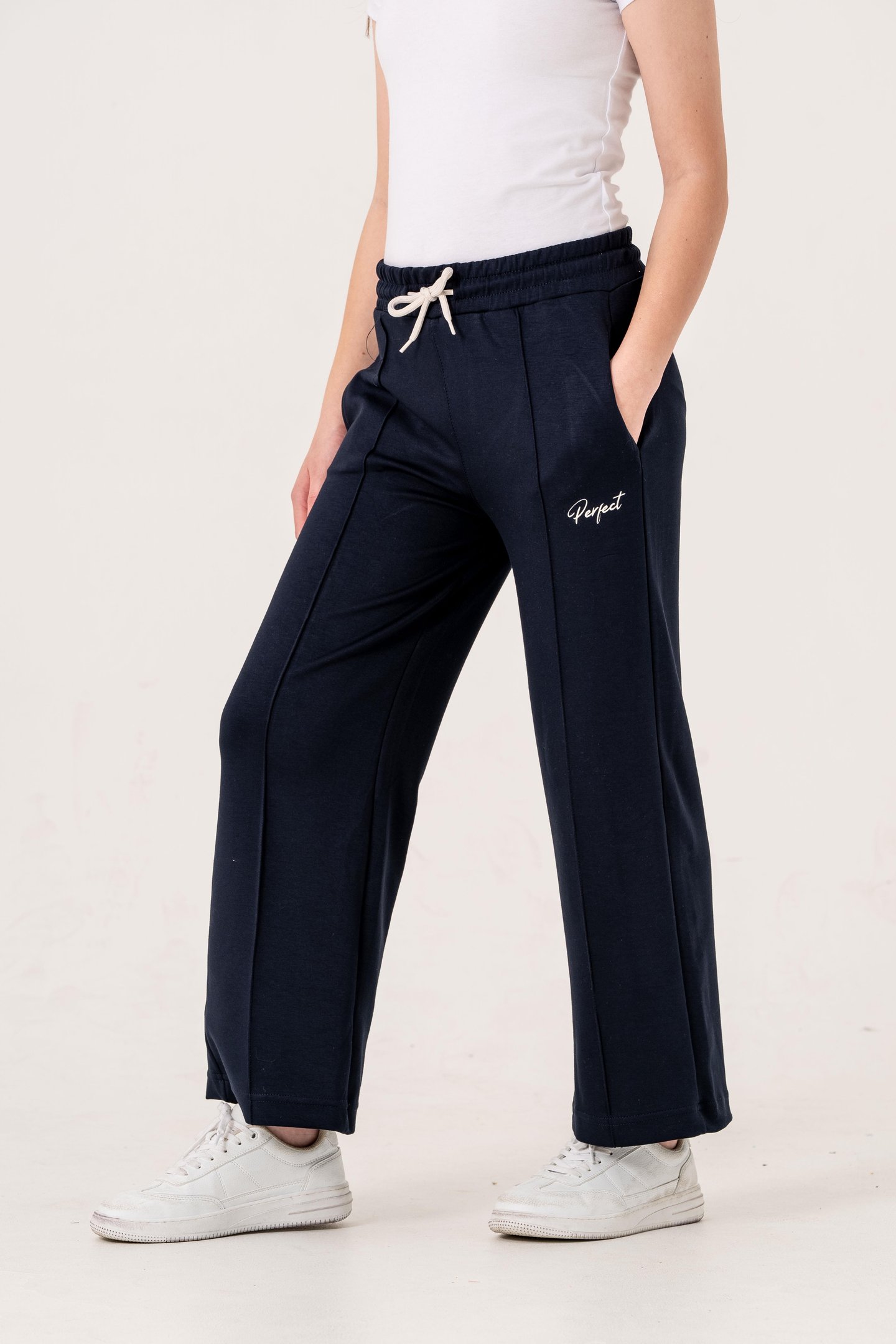 Oysho Önü Nevrüllü Perfent Baskılı Kız Çocuk Eşofman Alt