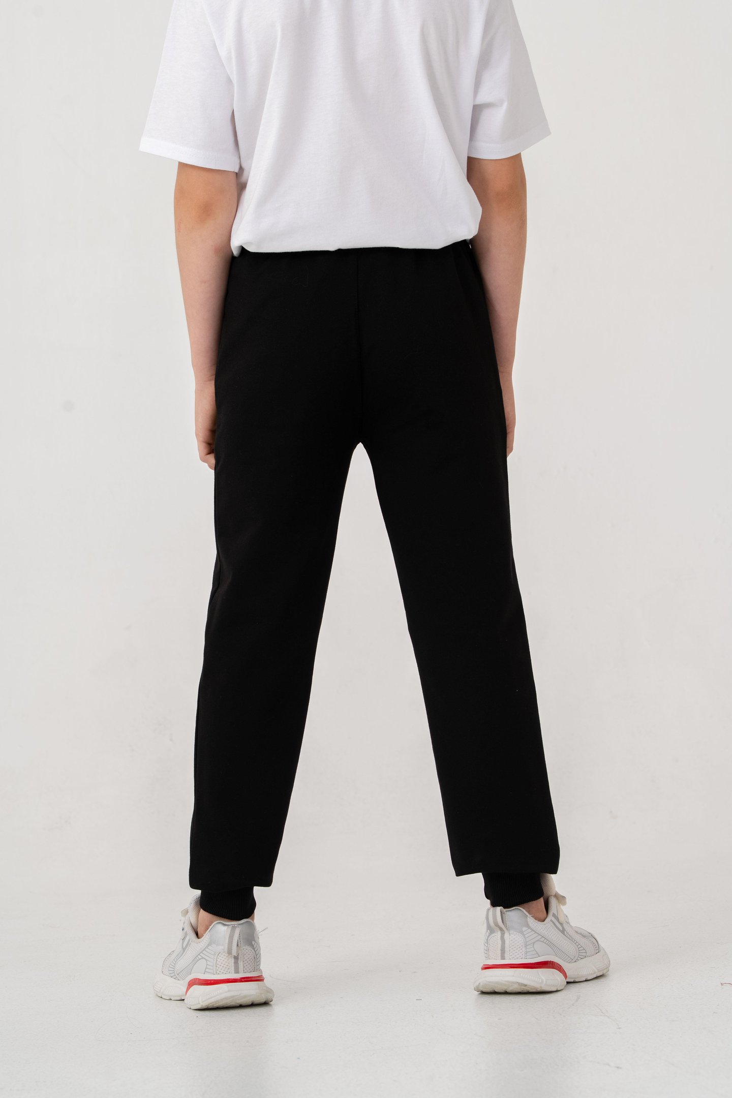 Paça Ribanalı Cep Fermuarlı Erkek Çocuk Eşofman Alt