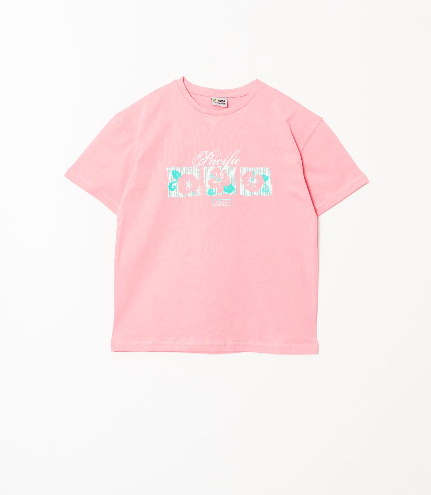 Pacific 1954 Çiçek Baskılı Kız Çocuk Tişört T-shirt