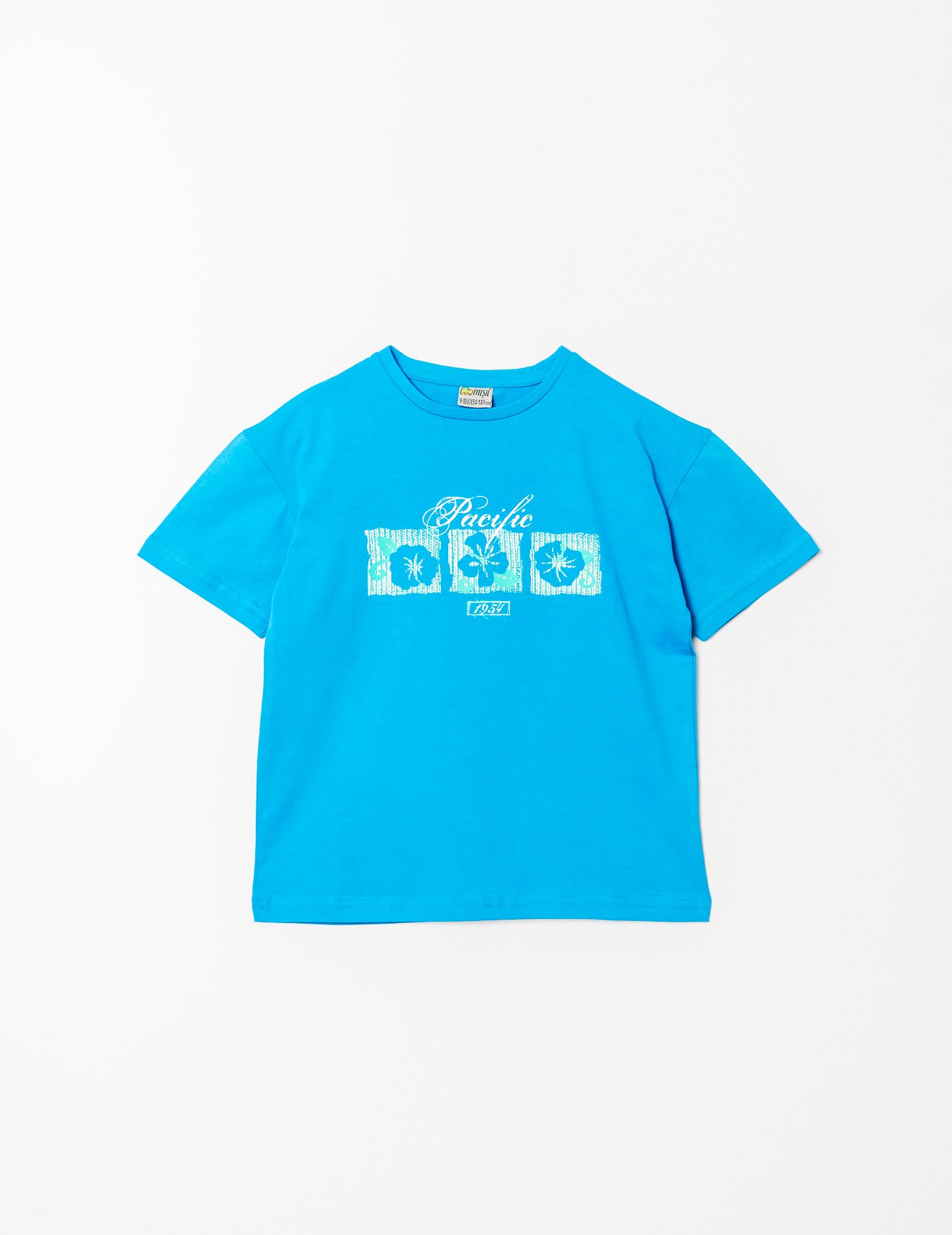 Pacific 1954 Çiçek Baskılı Kız Çocuk Tişört T-shirt