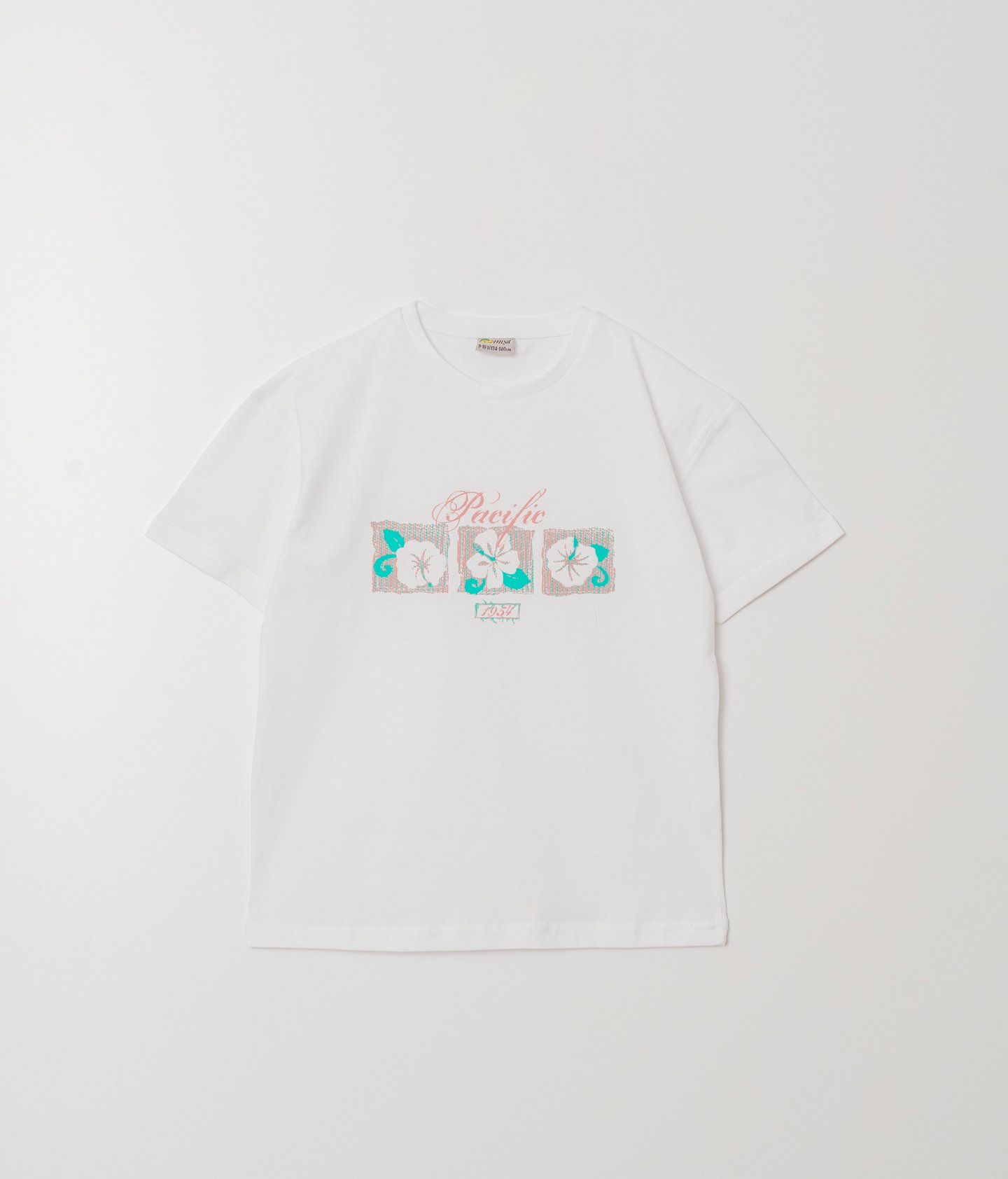 Pacific 1954 Çiçek Baskılı Kız Çocuk Tişört T-shirt