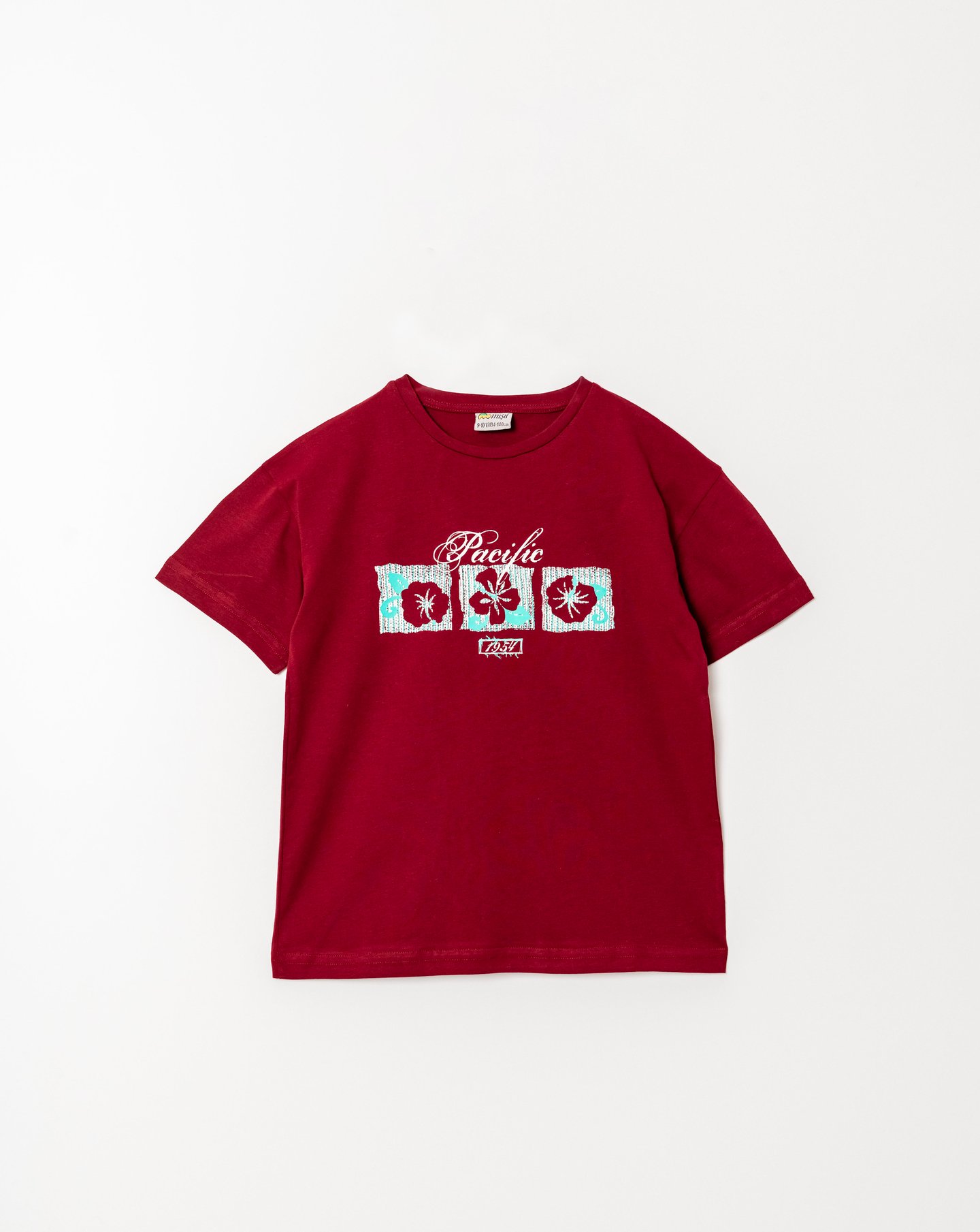 Pacific 1954 Çiçek Baskılı Kız Çocuk Tişört T-shirt