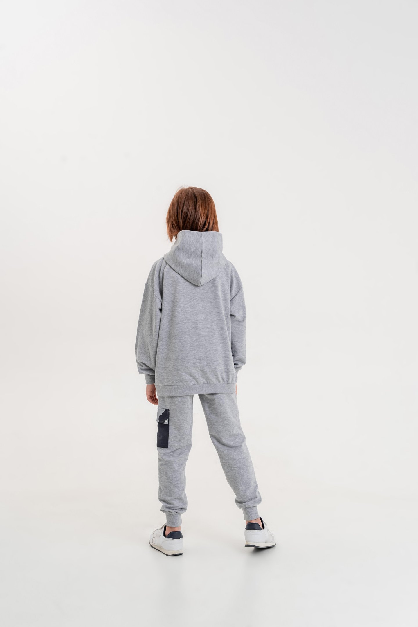 Push Your Limits Baskılı Kapüşonlu Erkek Çocuk Genç Sweatshirt Eşofman Takımı
