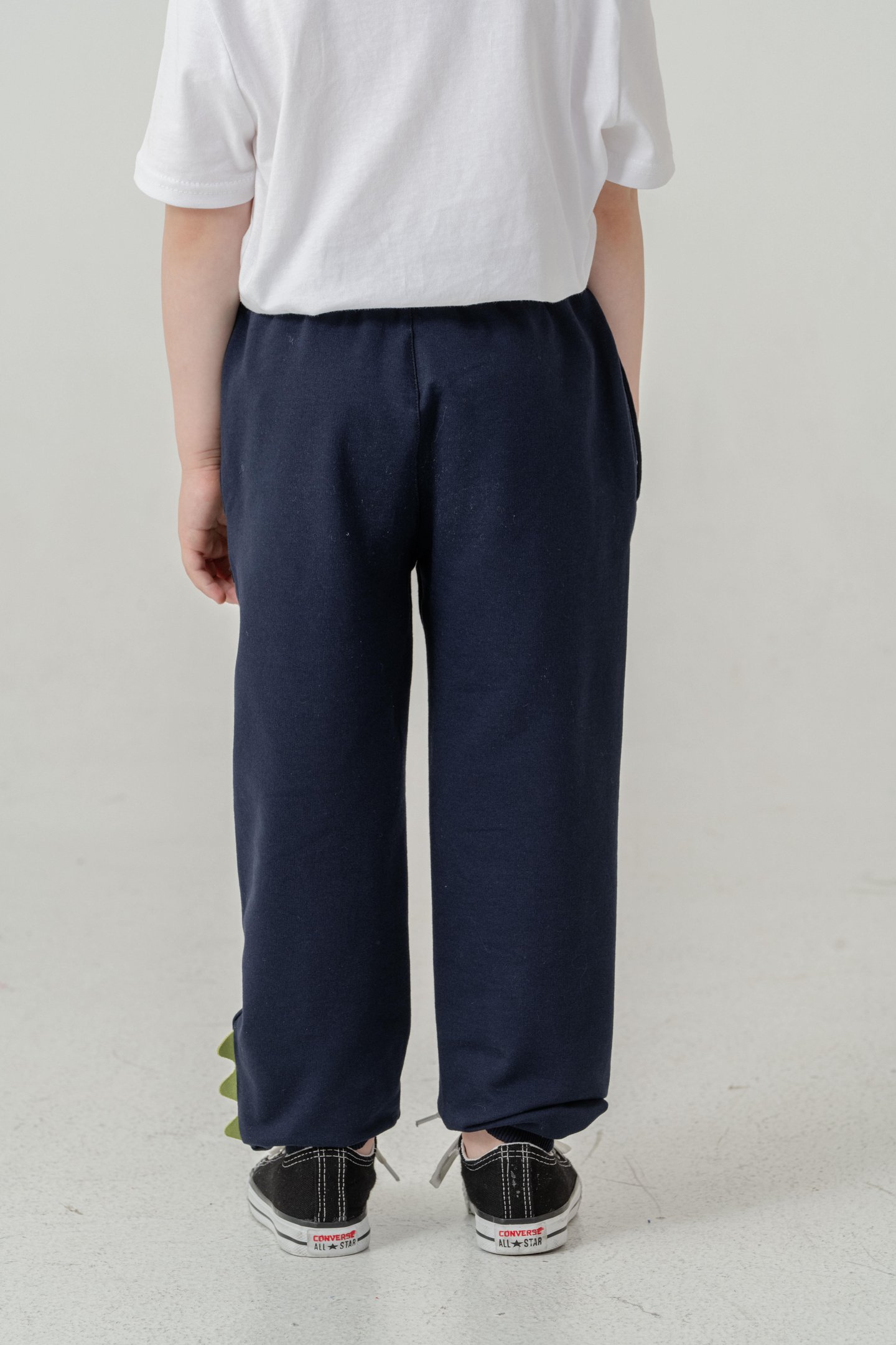 Sol Alt Paça Baskılı Lazer Kesim Paça Ribalı Erkek Çocuk Eşofman Alt