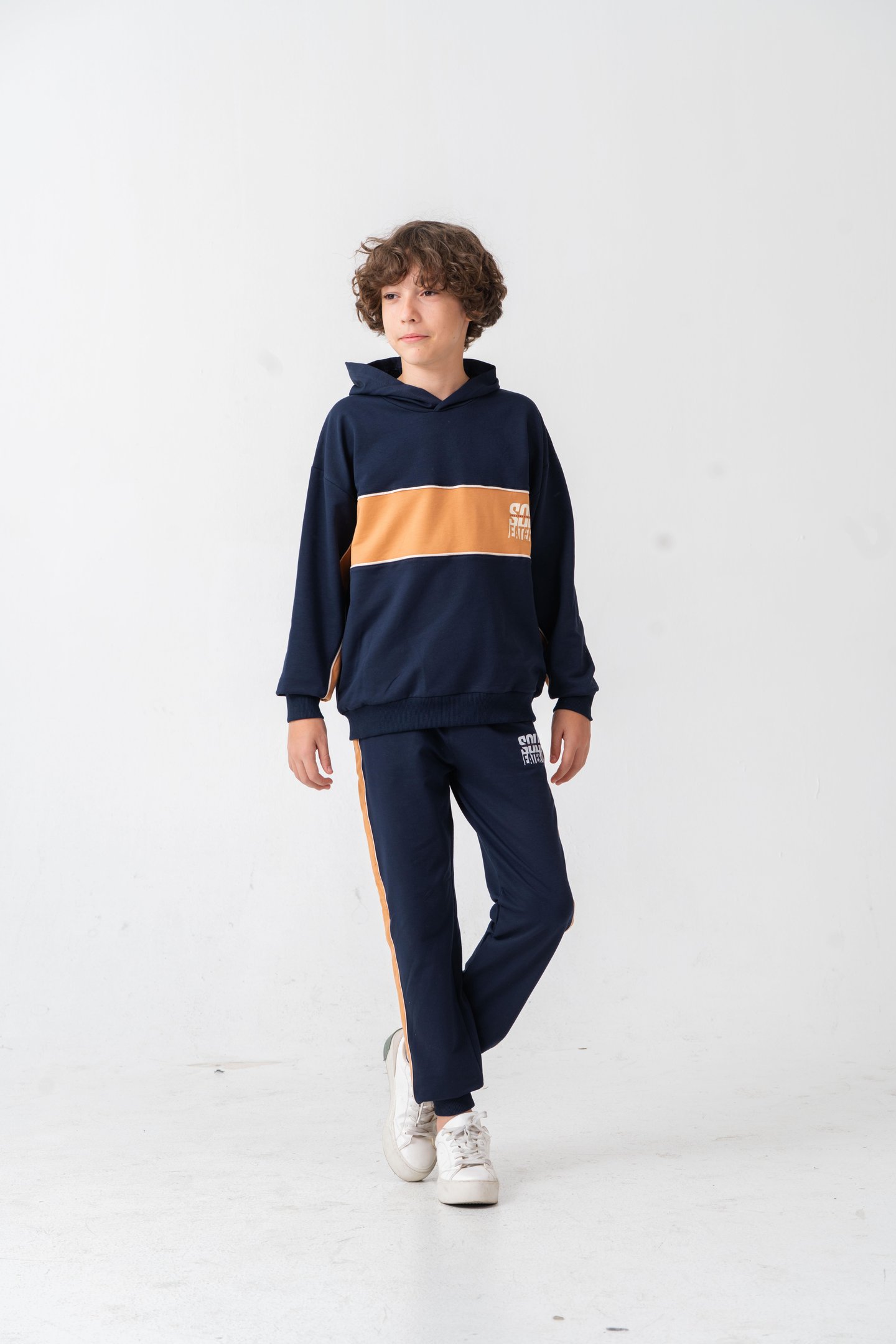 Soul Fater Great Mental Attitude Baskılı Erkek Çocuk Alt Üst Eşofman Takımı