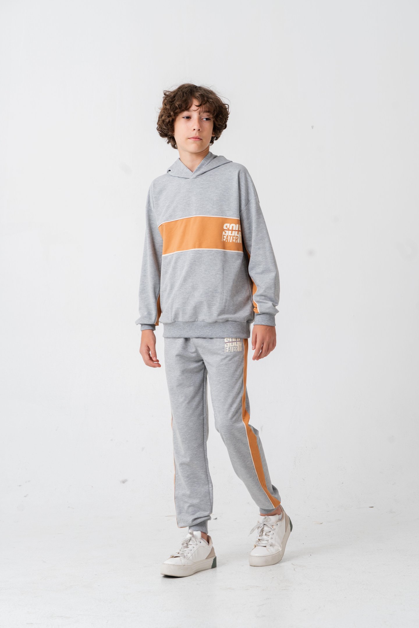 Soul Fater Great Mental Attitude Baskılı Erkek Çocuk Alt Üst Eşofman Takımı