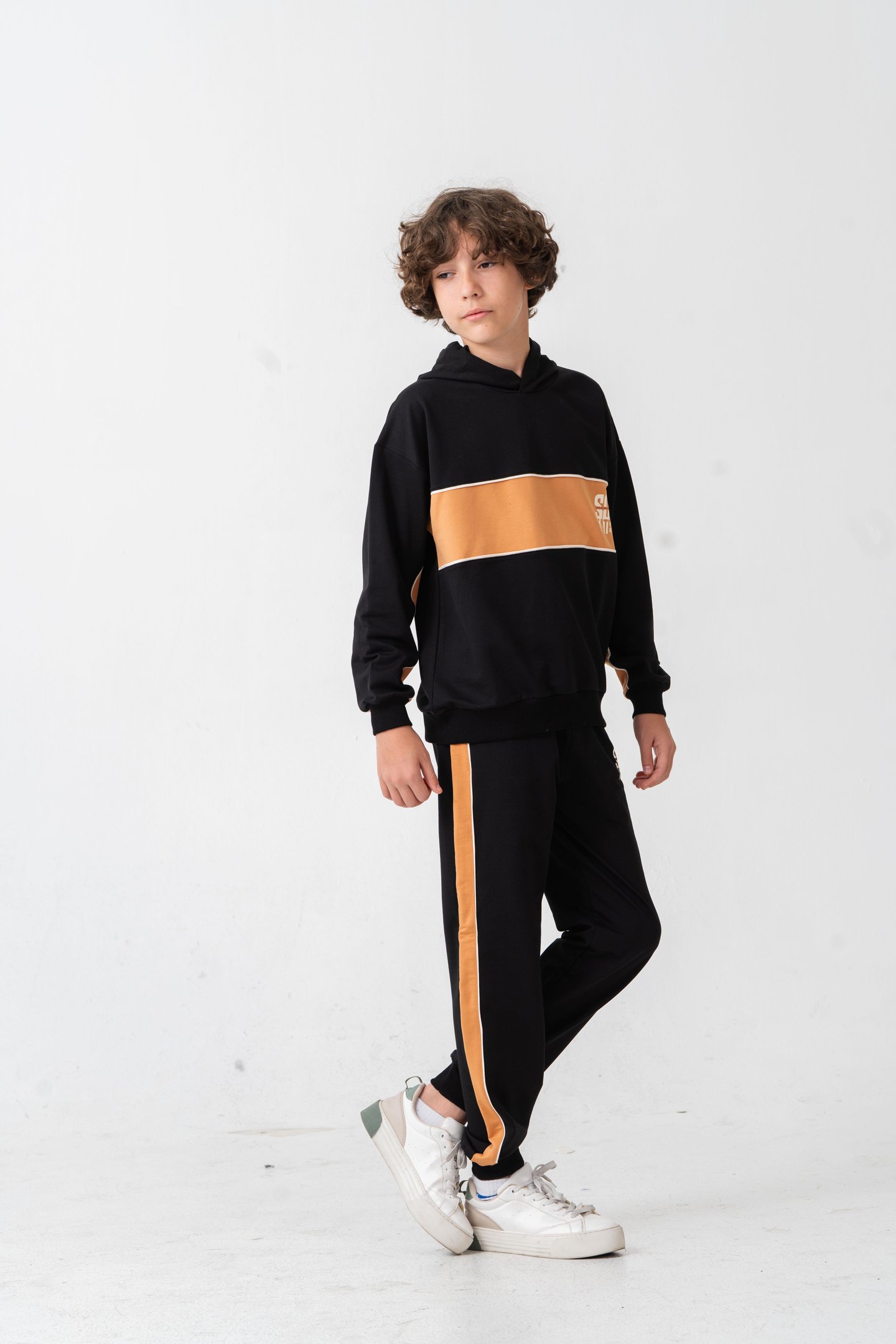 Soul Fater Great Mental Attitude Baskılı Erkek Çocuk Alt Üst Eşofman Takımı