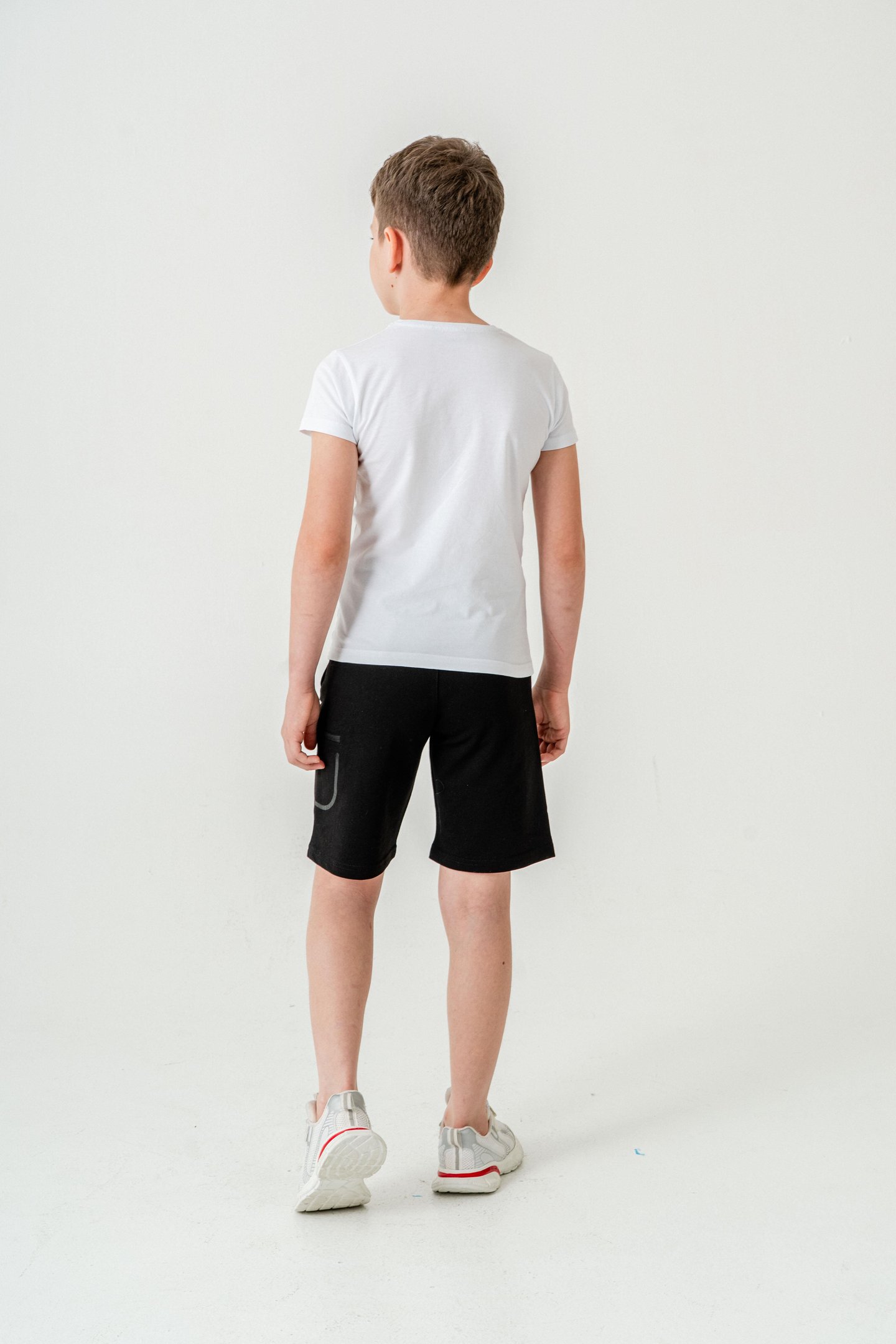 Stay  Good Baskılı Cep Fermuarlı Erkek Çocuk Şort