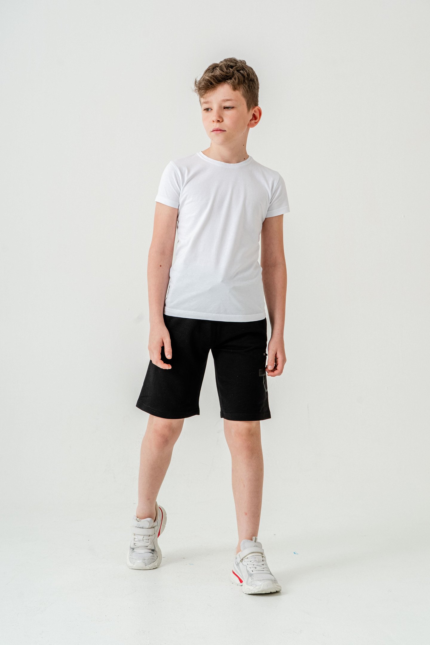 Stay  Good Baskılı Cep Fermuarlı Erkek Çocuk Şort