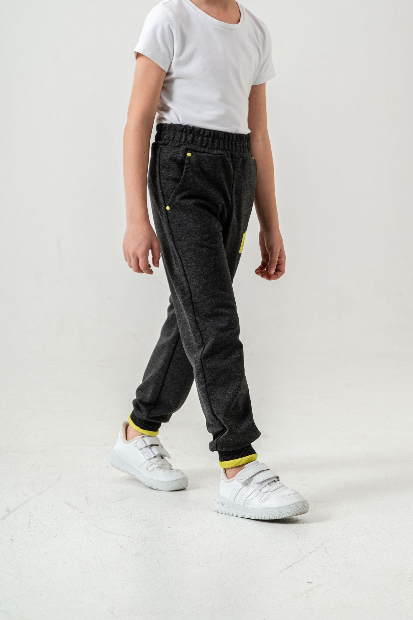 Super Fast Baskılı Cep Kenarı Rivetli Erkek Çocuk Eşofman Altı