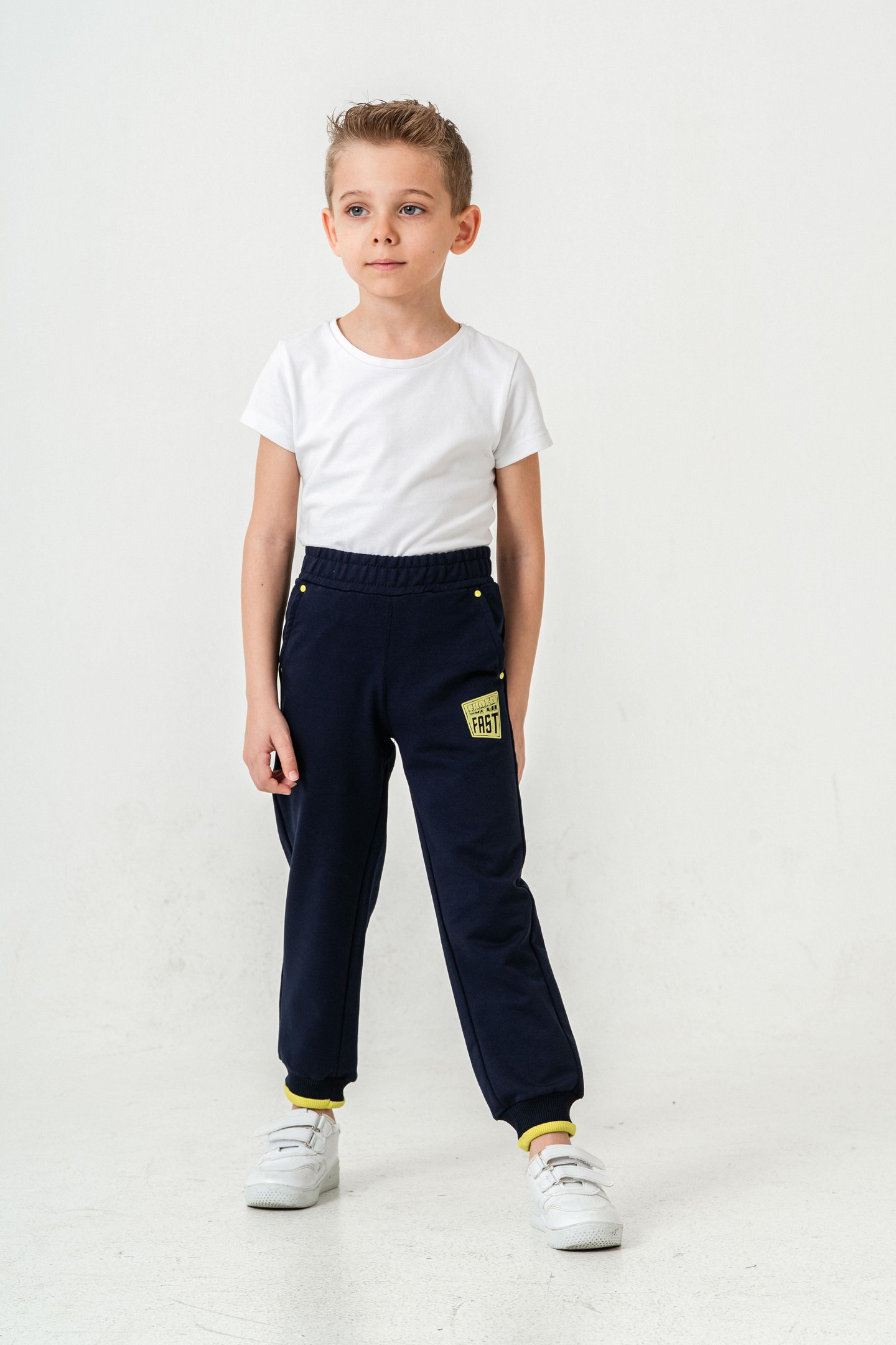 Super Fast Baskılı Cep Kenarı Rivetli Erkek Çocuk Eşofman Altı