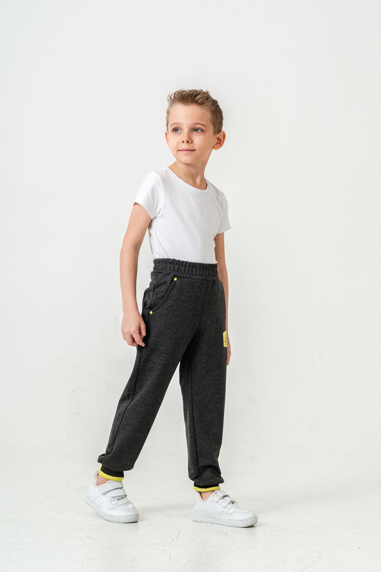 Super Fast Baskılı Cep Kenarı Rivetli Erkek Çocuk Eşofman Altı