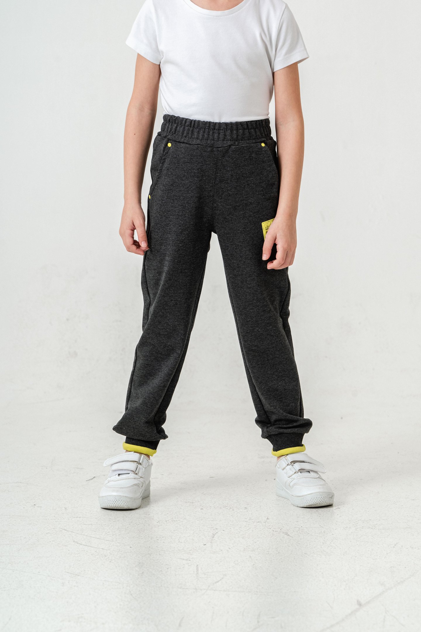 Super Fast Baskılı Cep Kenarı Rivetli Erkek Çocuk Eşofman Altı