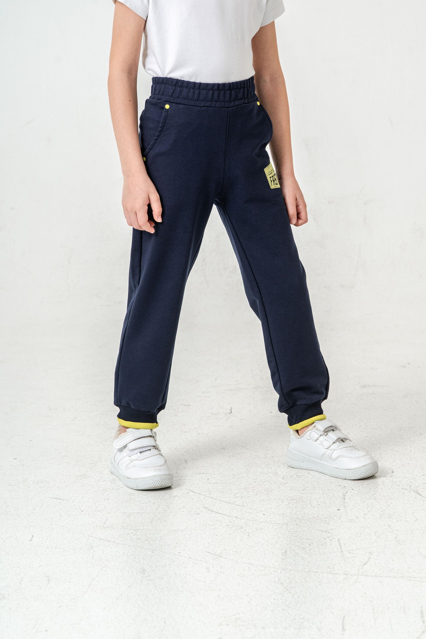 Super Fast Baskılı Cep Kenarı Rivetli Erkek Çocuk Eşofman Altı