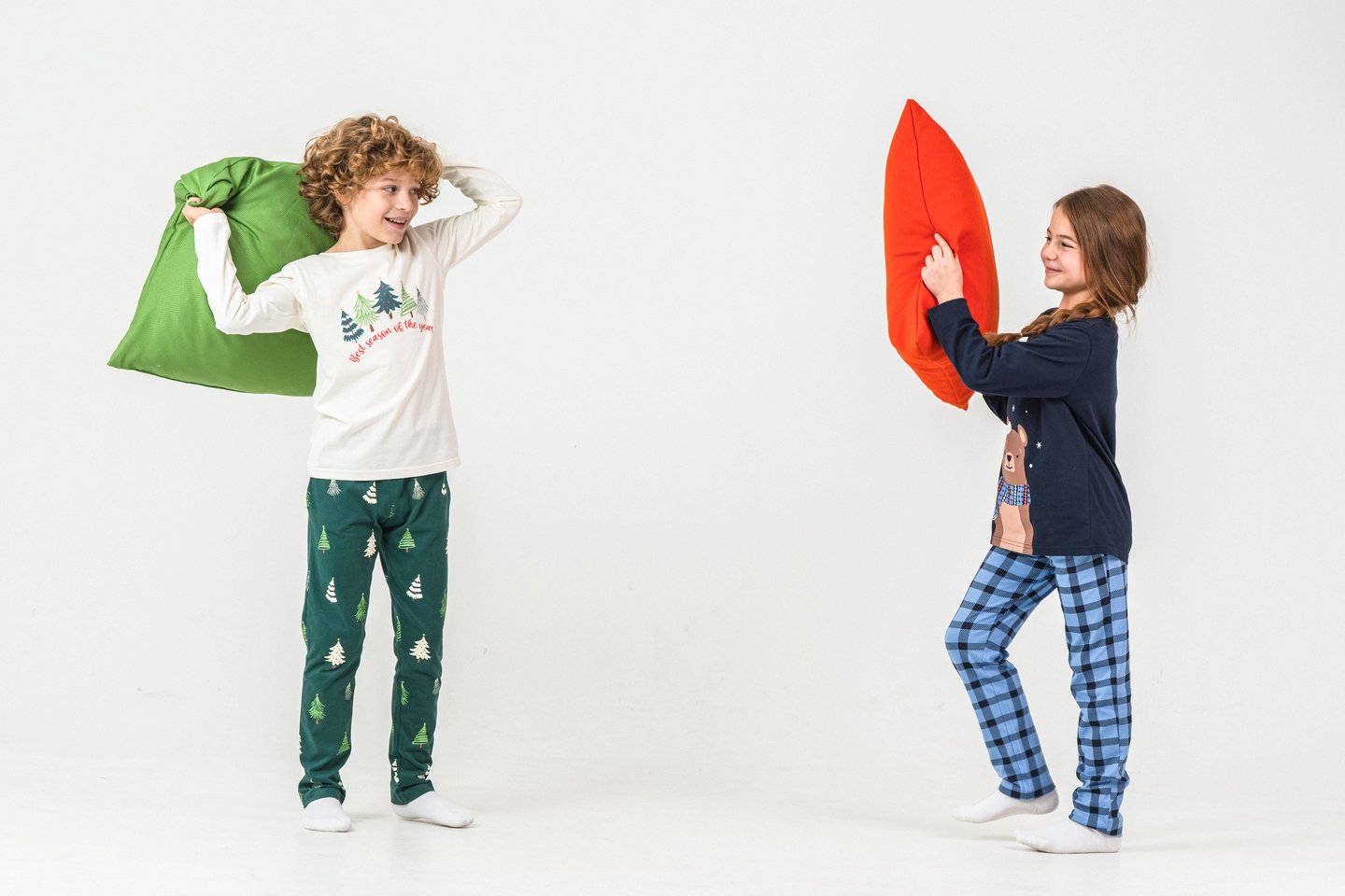 Tüm Alan Baskılı  Erkek Çocuk Pijama Takım