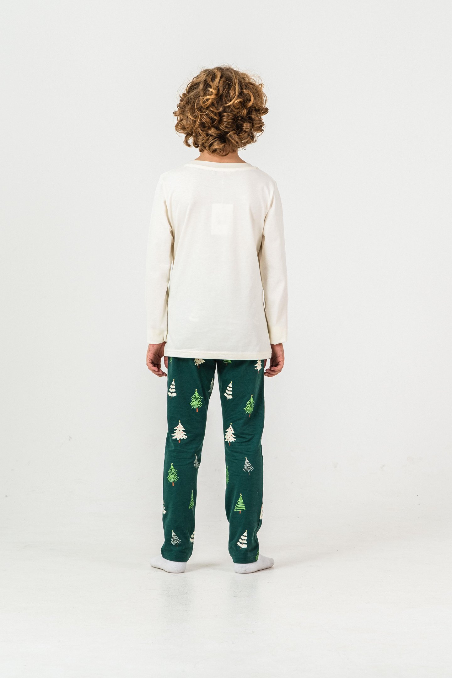 Tüm Alan Baskılı  Erkek Çocuk Pijama Takım