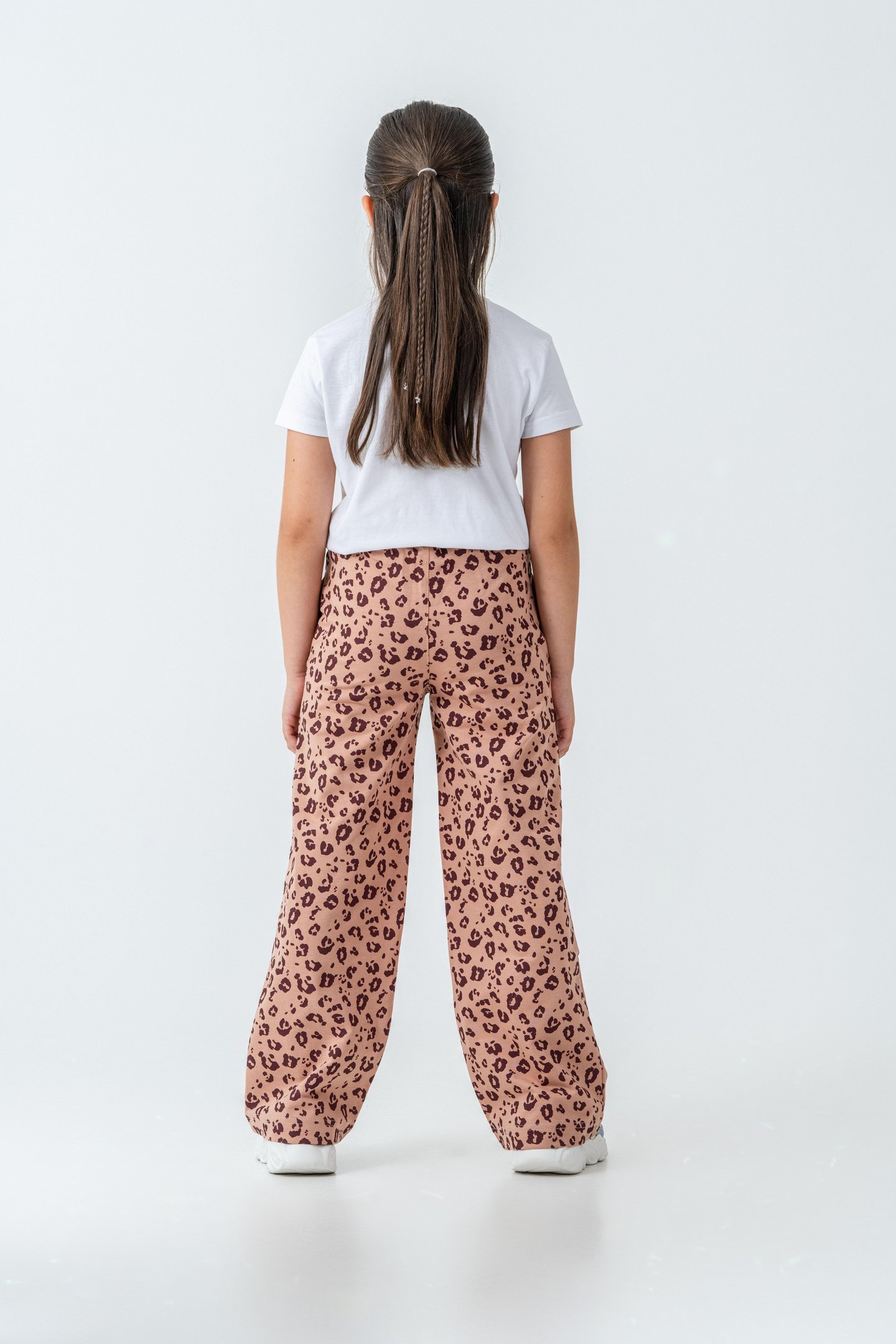 Tüm Alan Baskılı Kız Çocuk Eşofman Altı