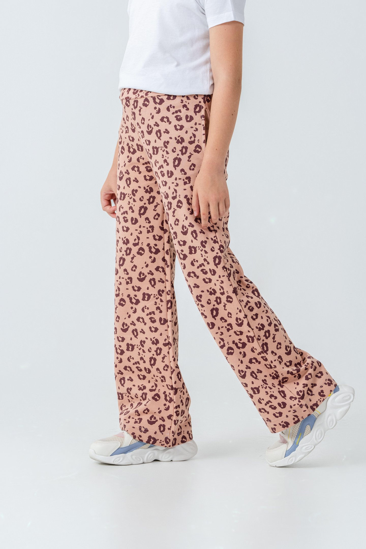 Tüm Alan Baskılı Kız Çocuk Eşofman Altı