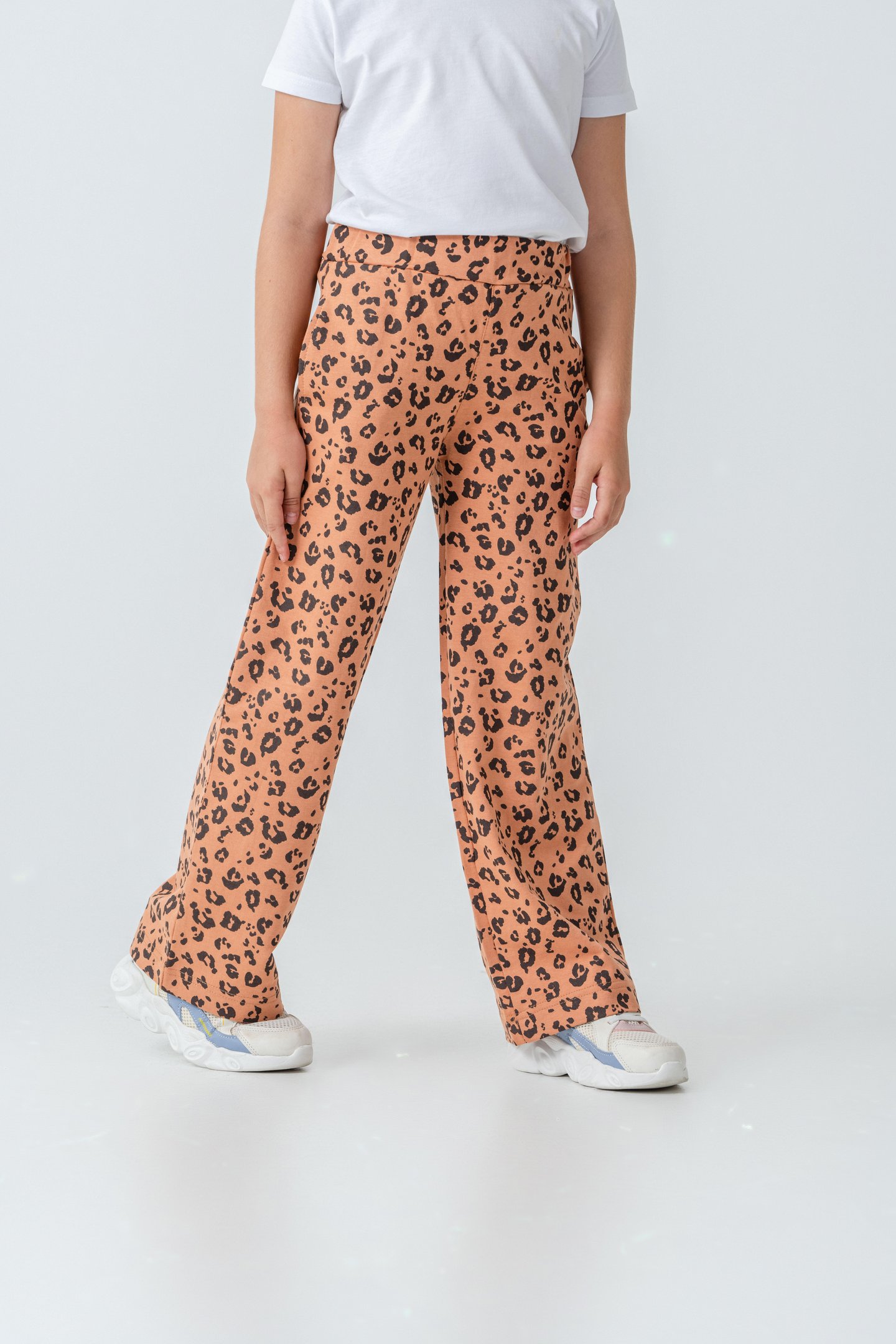 Tüm Alan Baskılı Kız Çocuk Eşofman Altı