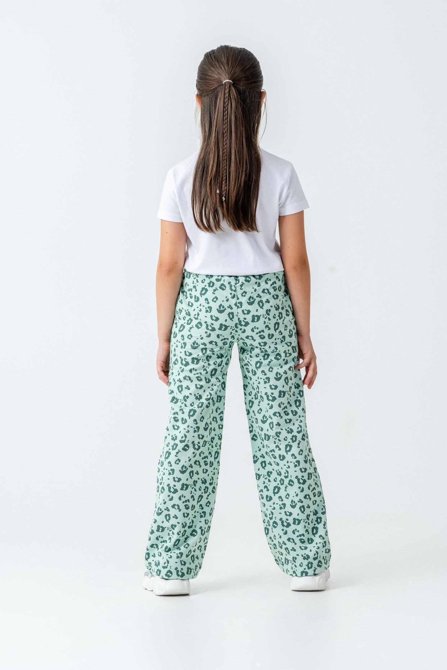 Tüm Alan Baskılı Kız Çocuk Eşofman Altı