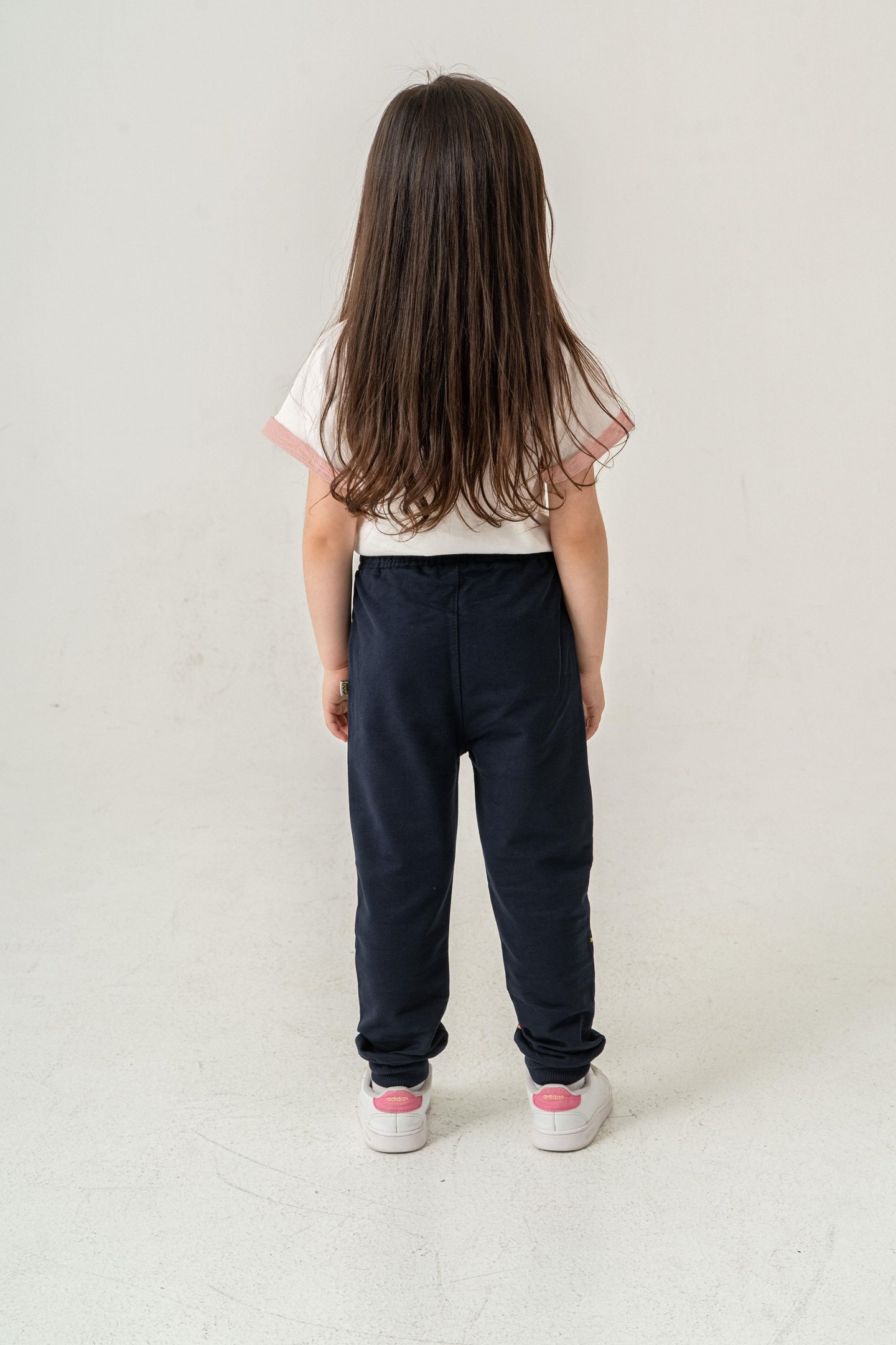 Tüm Alan Baskılı Kız Çocuk Eşofman Altı