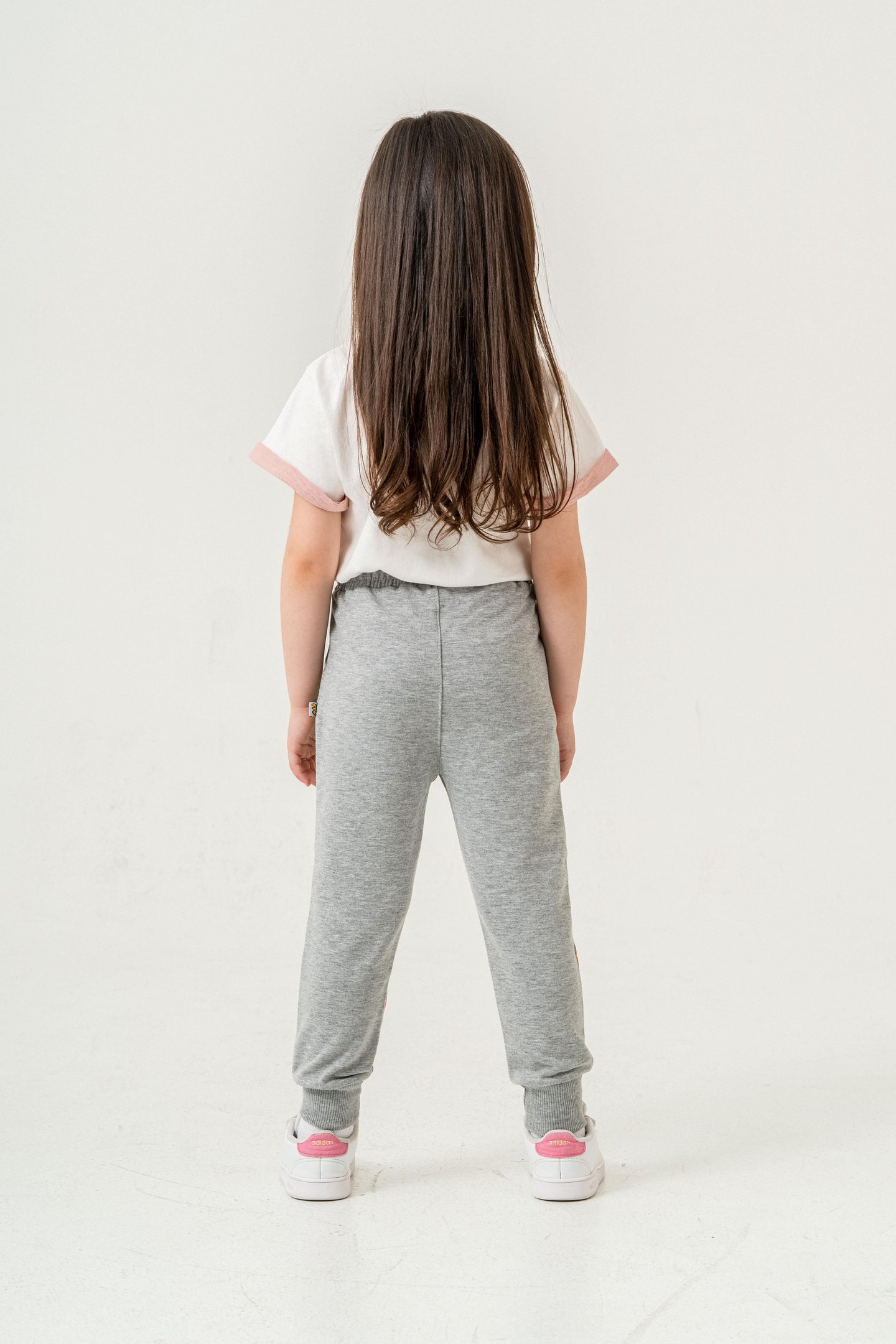 Tüm Alan Baskılı Kız Çocuk Eşofman Altı