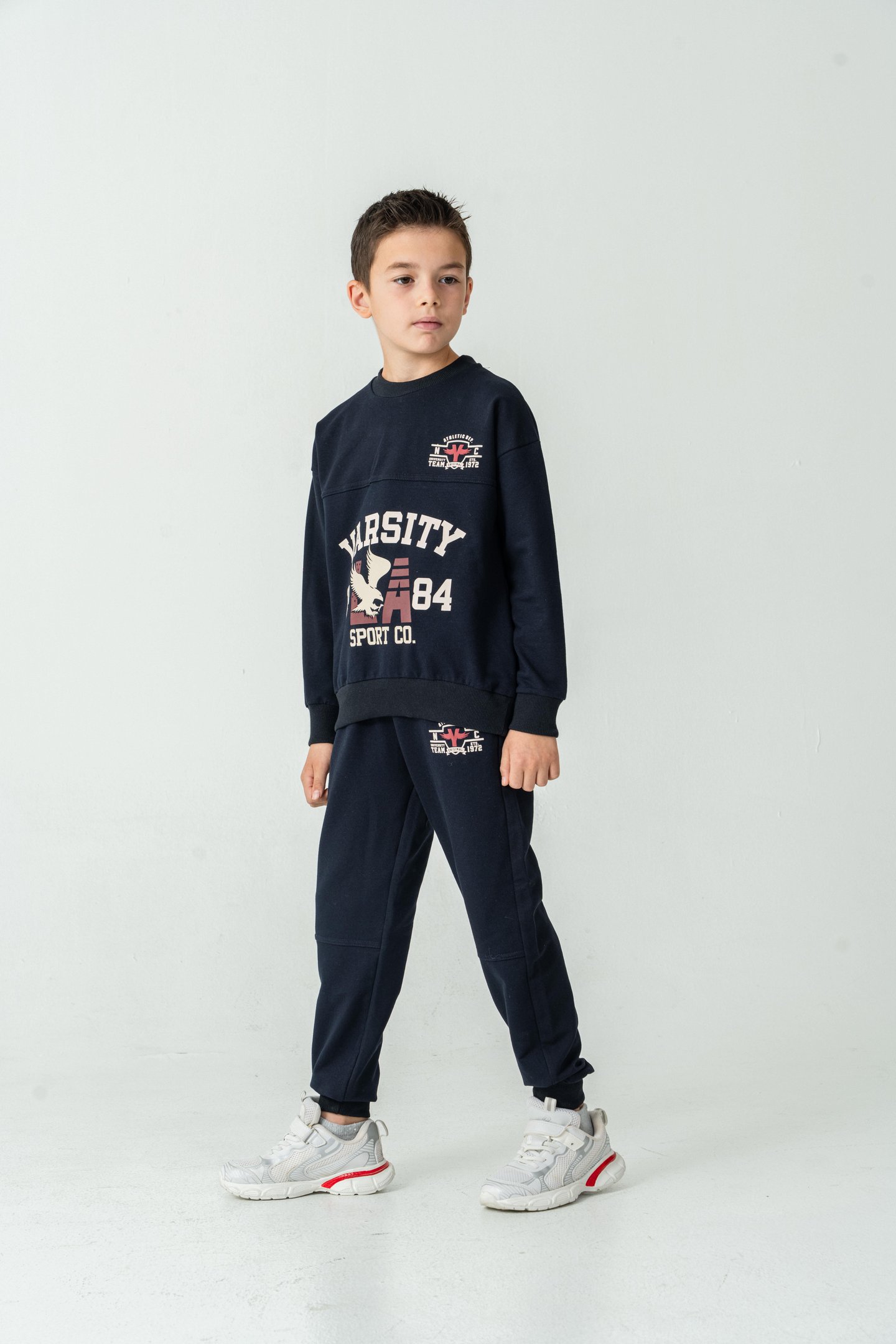 Varsity 1984 Sport Co. Baskılı Erkek Çocuk Alt Üst Eşofman Takımı