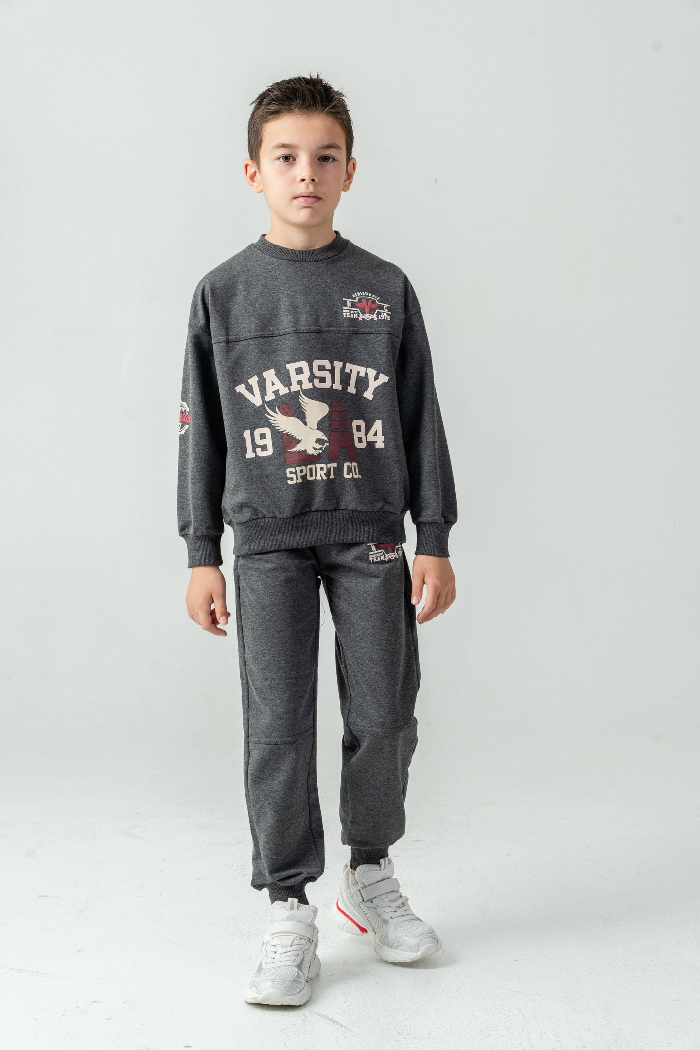 Varsity 1984 Sport Co. Baskılı Erkek Çocuk Alt Üst Eşofman Takımı