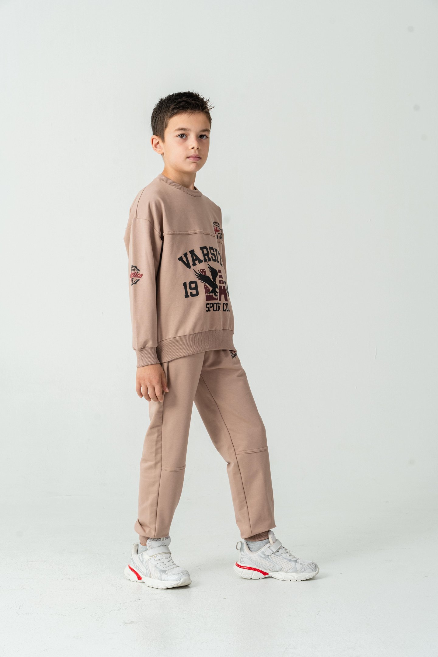 Varsity 1984 Sport Co. Baskılı Erkek Çocuk Alt Üst Eşofman Takımı