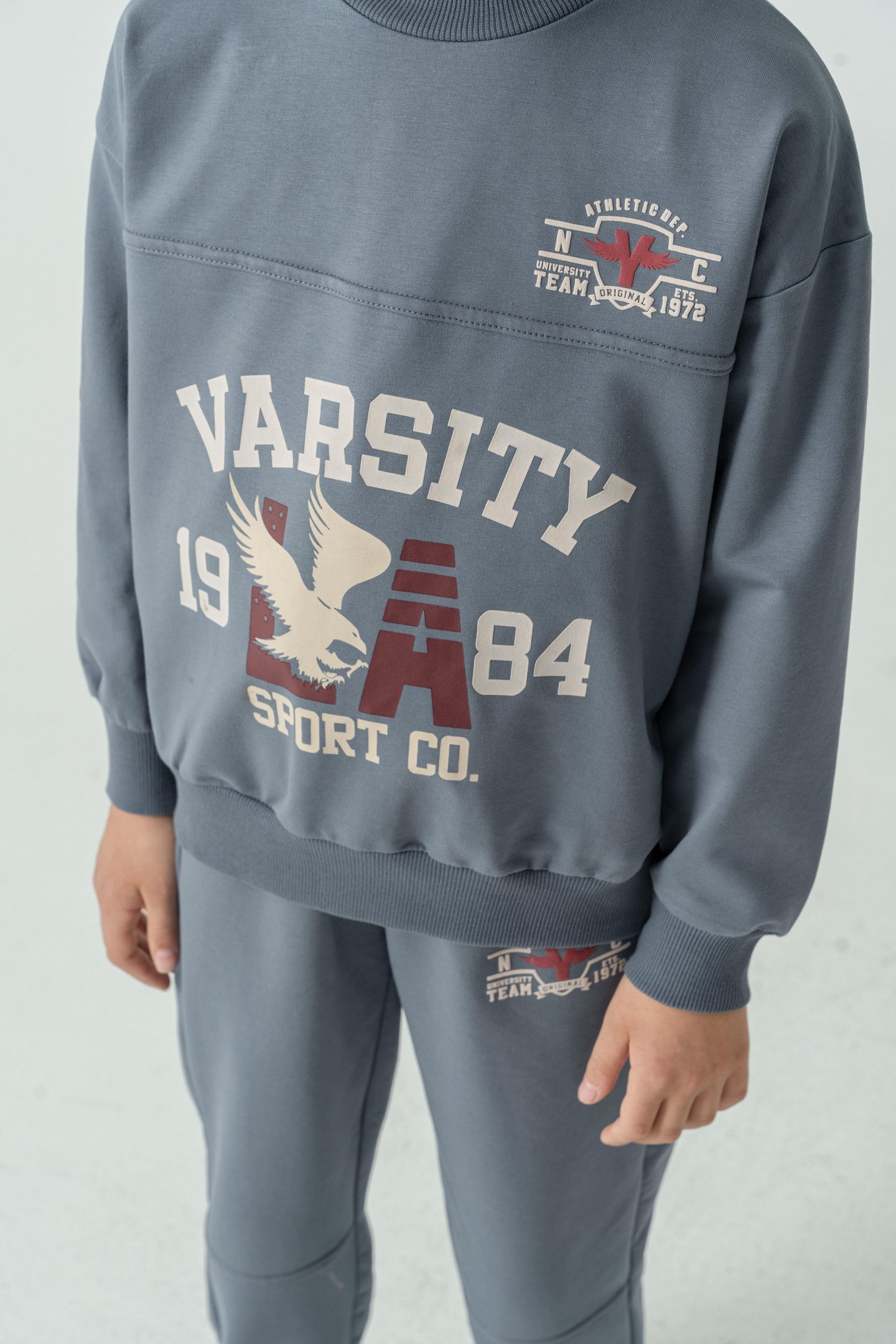Varsity 1984 Sport Co. Baskılı Erkek Çocuk Alt Üst Eşofman Takımı