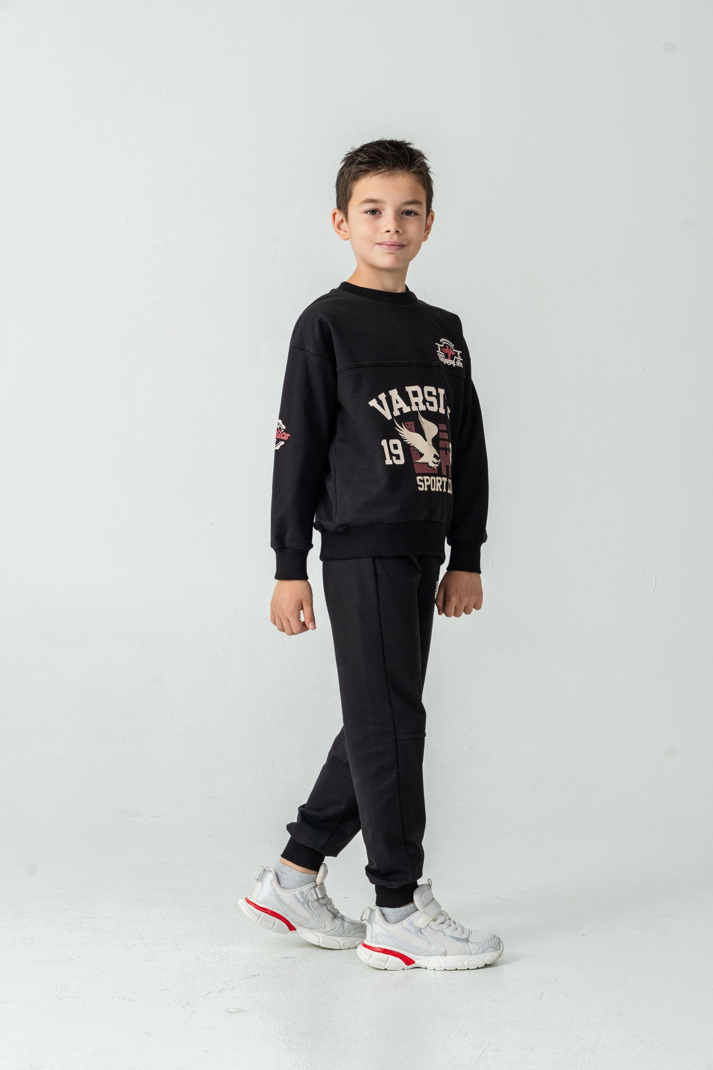 Varsity 1984 Sport Co. Baskılı Erkek Çocuk Alt Üst Eşofman Takımı