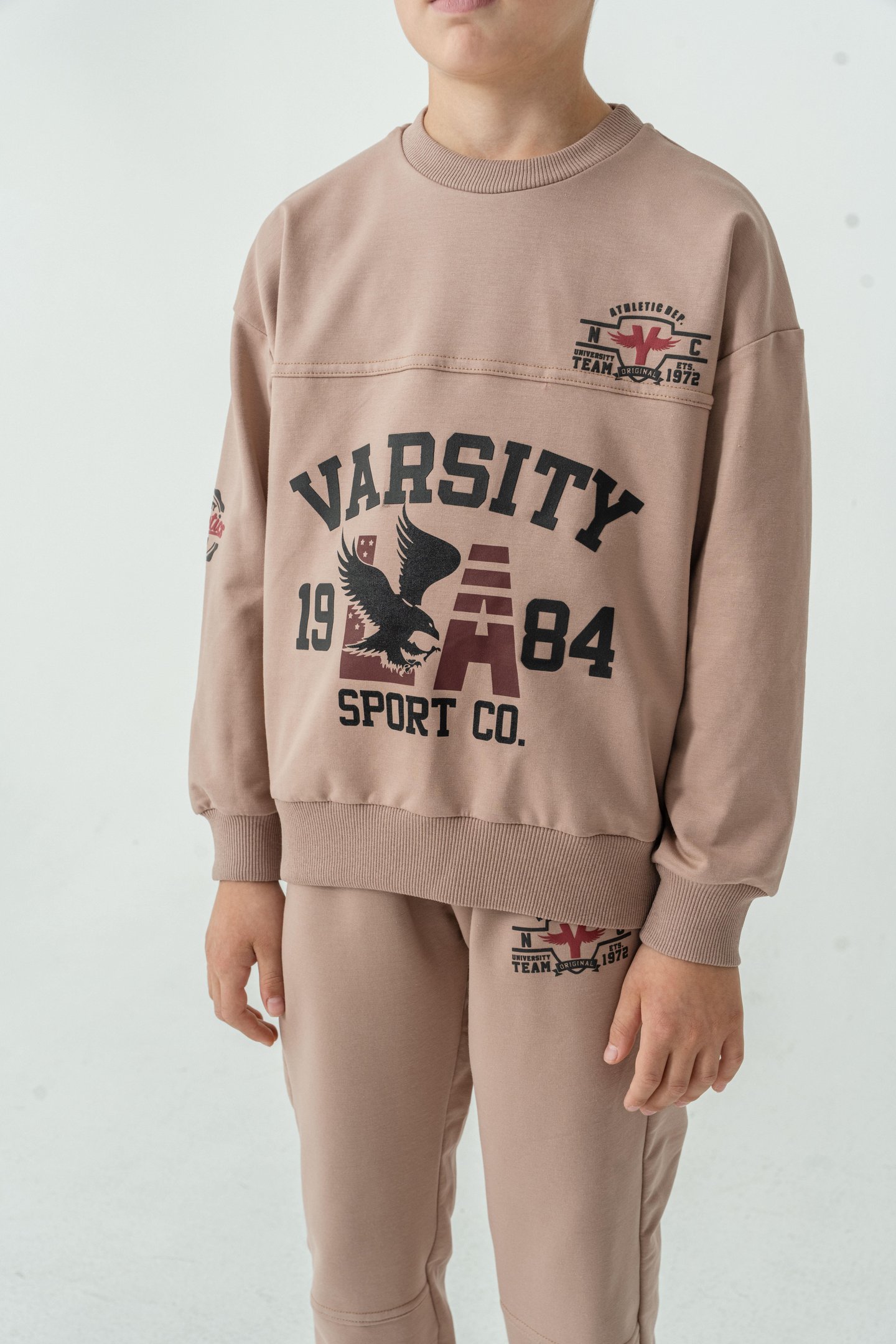 Varsity 1984 Sport Co. Baskılı Erkek Çocuk Alt Üst Eşofman Takımı